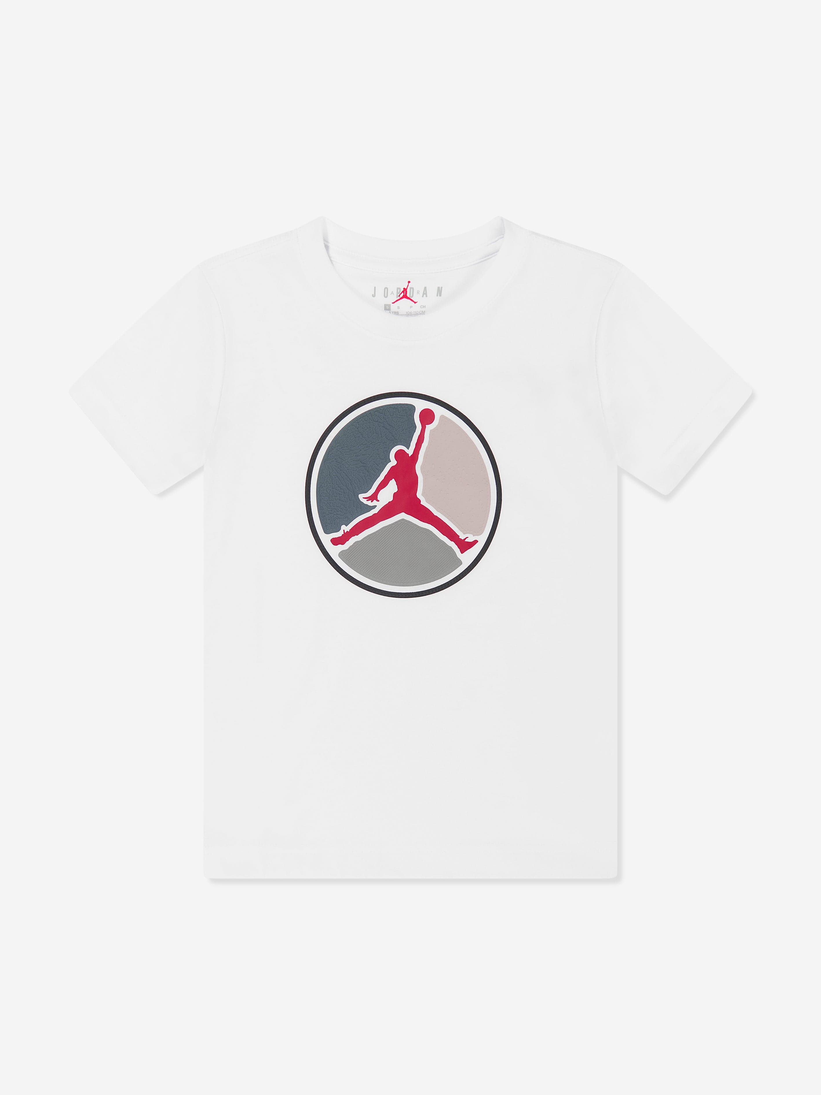 Jordan Boys Air Jordan HBR Ring T-Shirt in White
