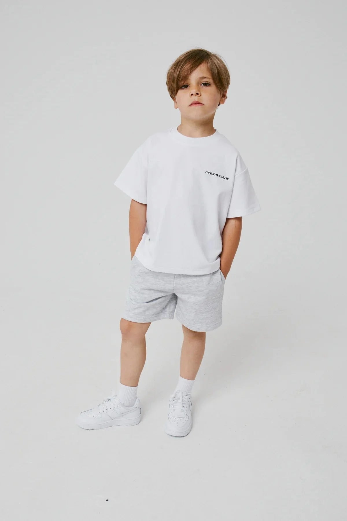 The Couture Club Kids Heavyweight Copyright T-Shirt in White