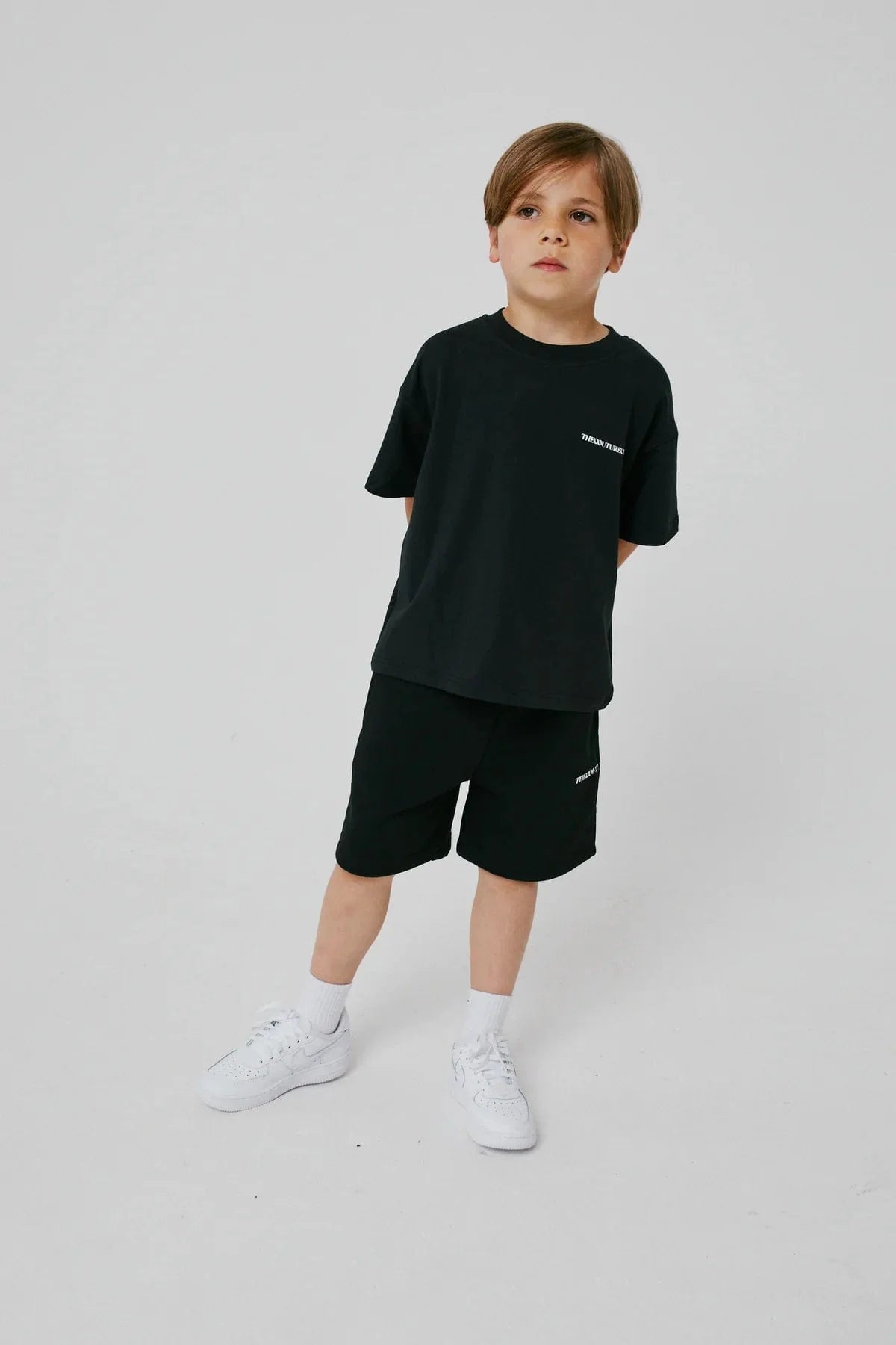 The Couture Club Kids Heavyweight Copyright T-Shirt in Black