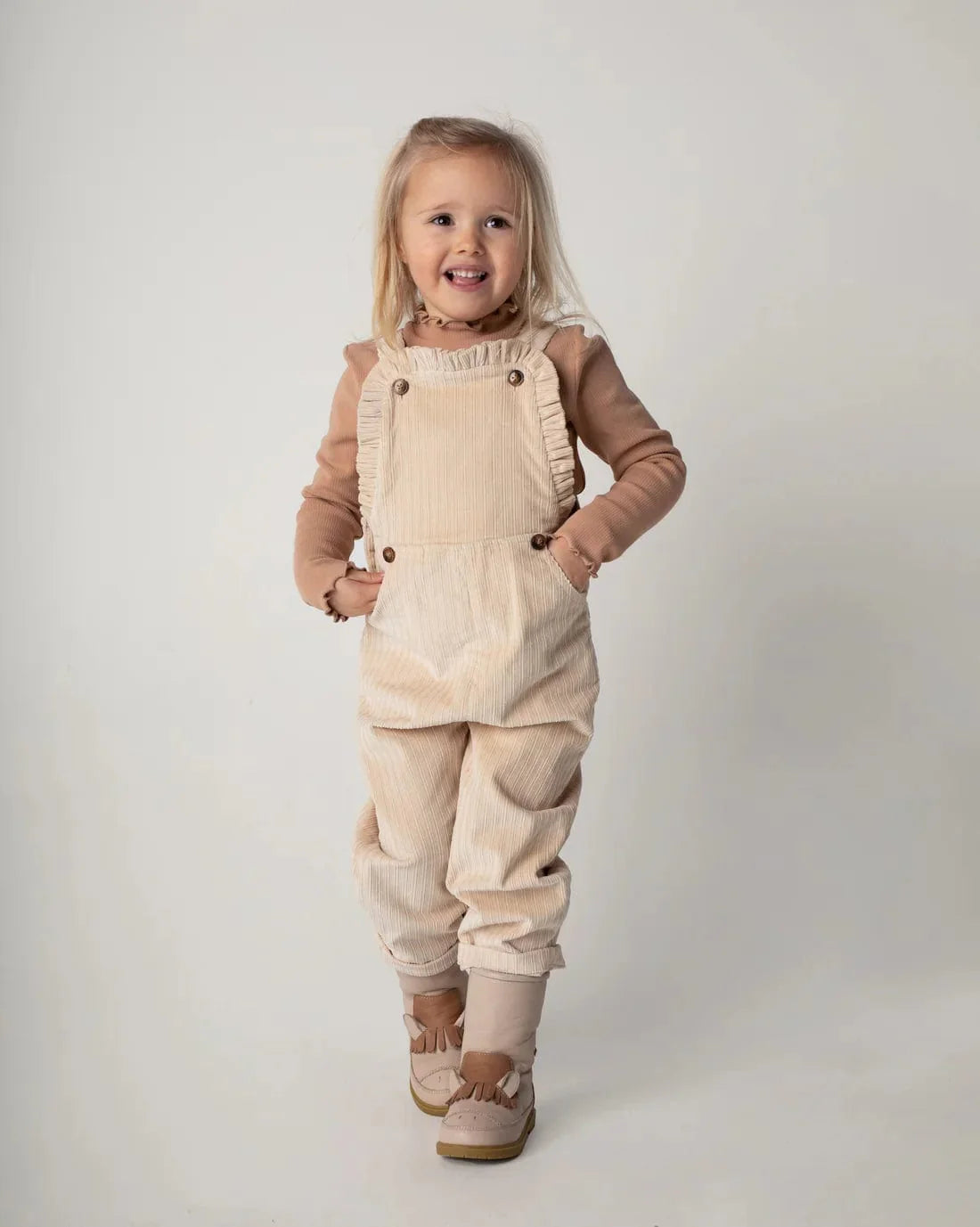 Girls Wadudu Special Horse Boots in Ivory