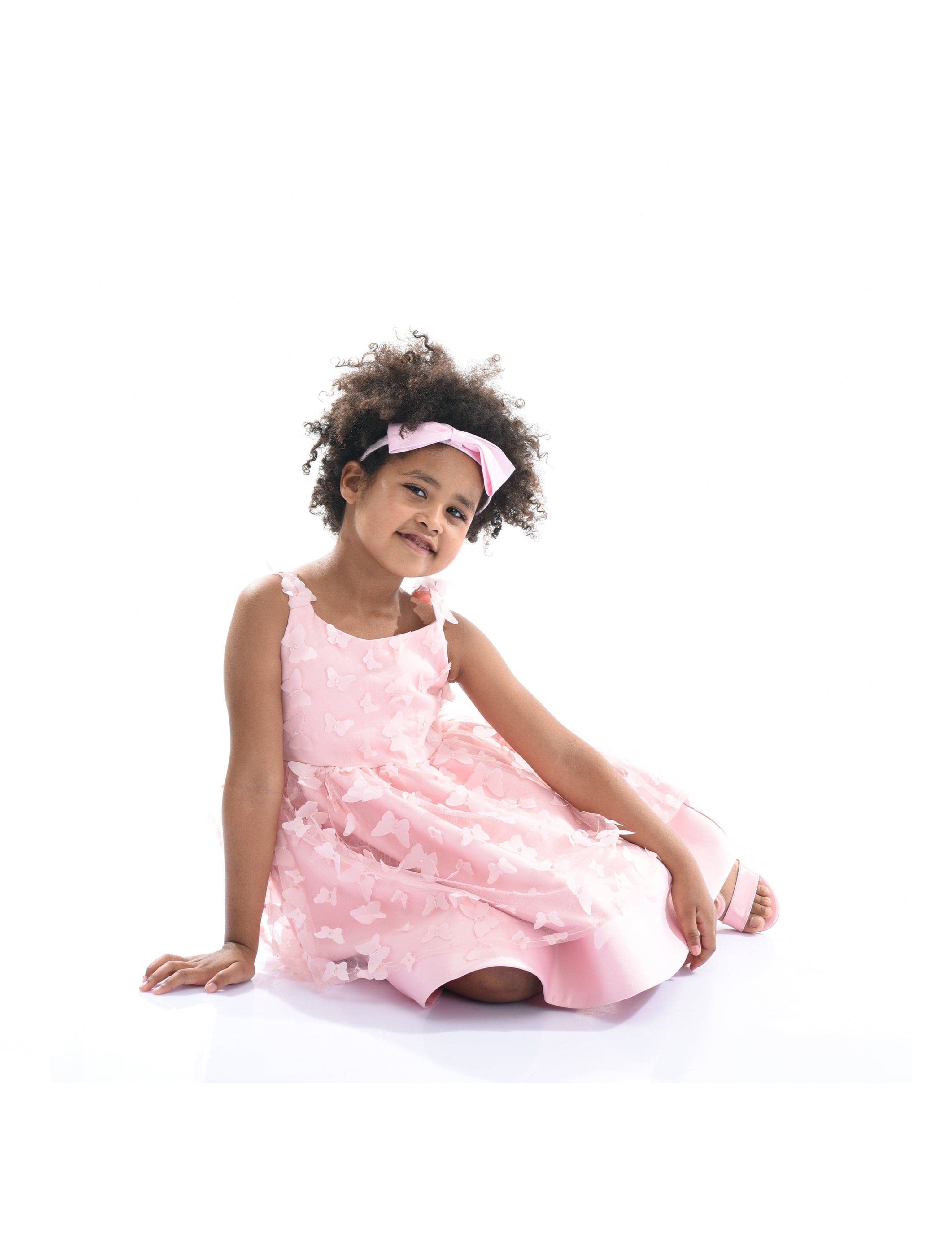 Blush Mariposa Tulle Dress