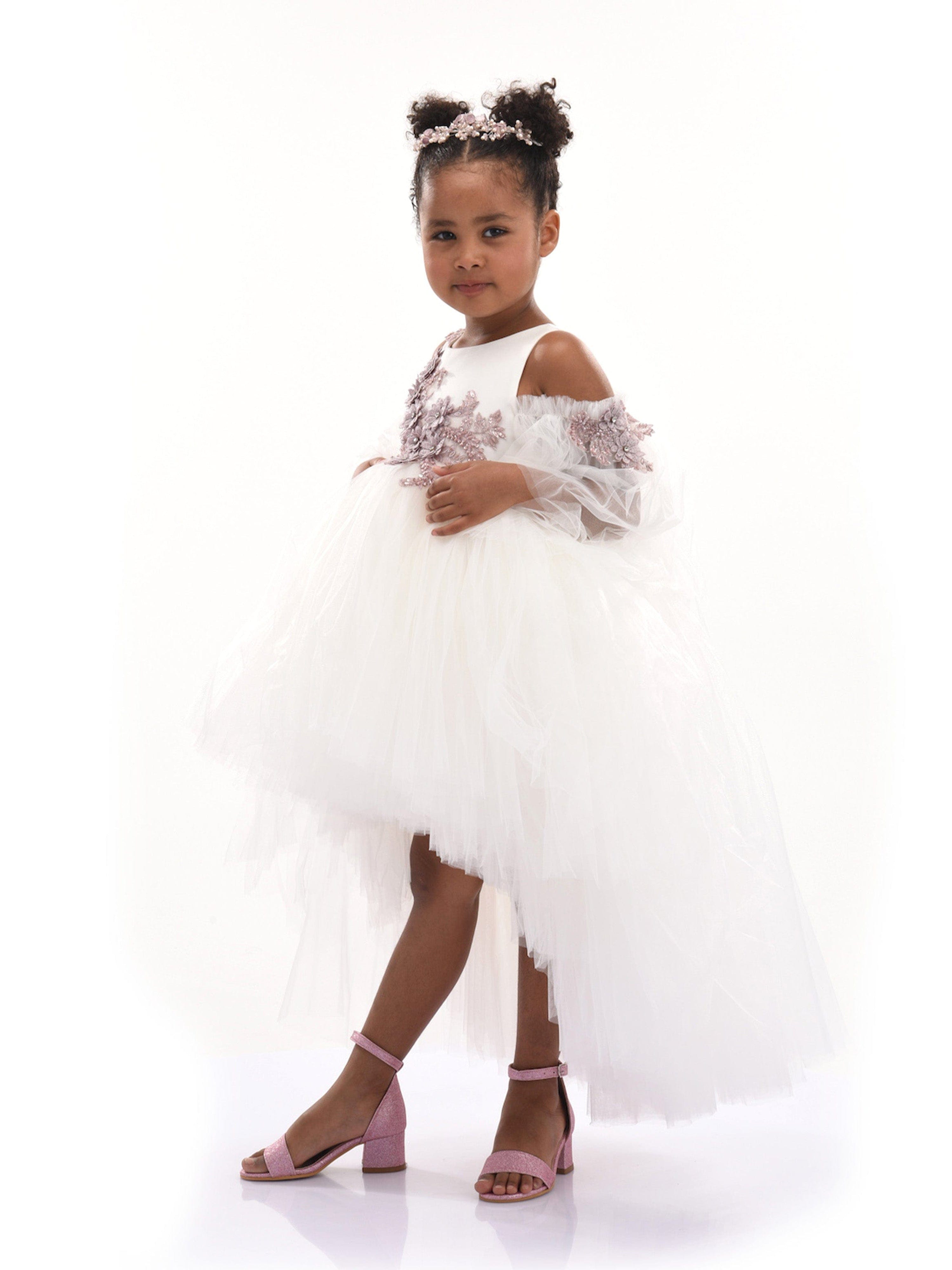 Ivory Cerro Vista Floral Dress