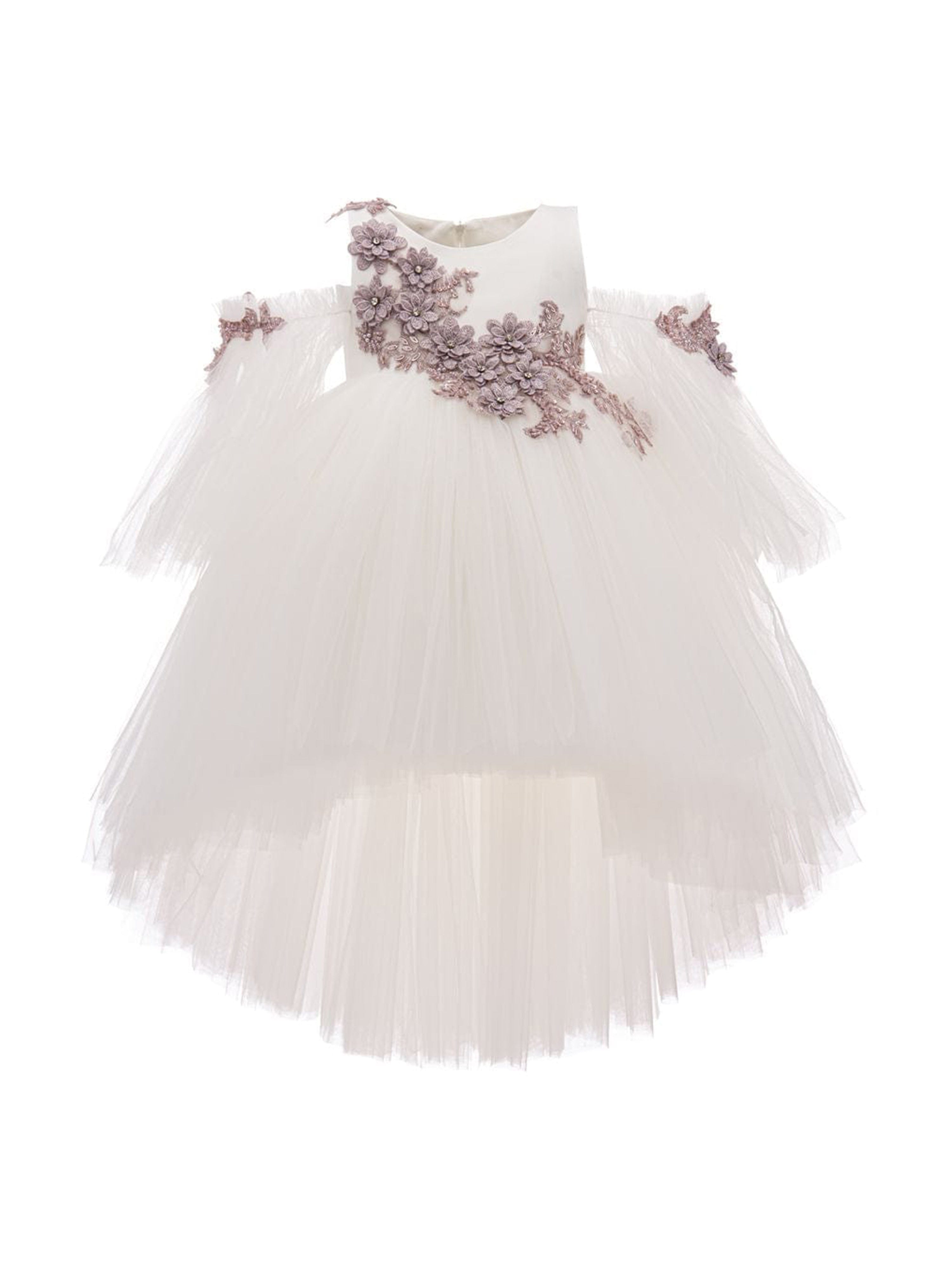 Ivory Cerro Vista Floral Dress