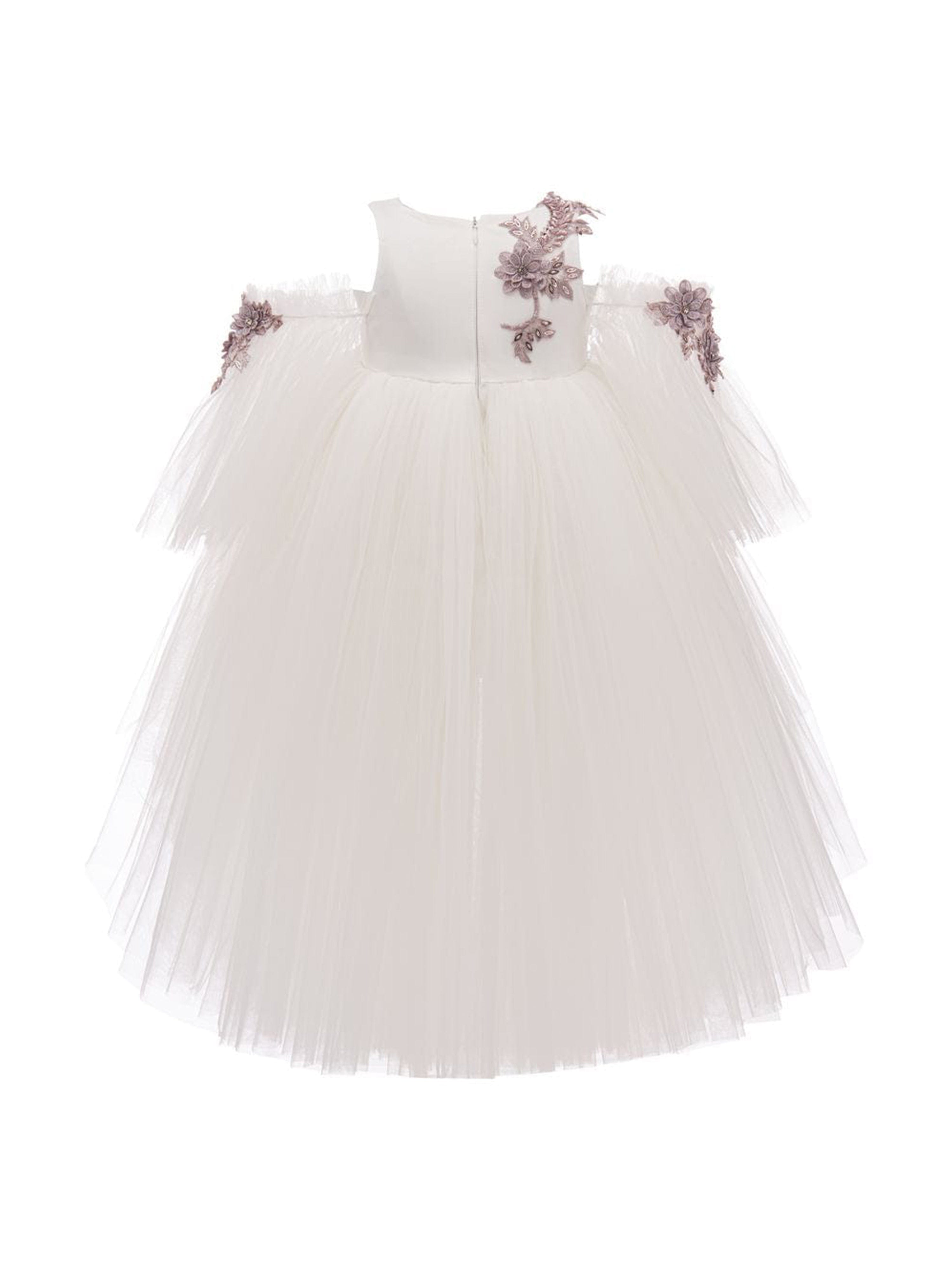 Ivory Cerro Vista Floral Dress