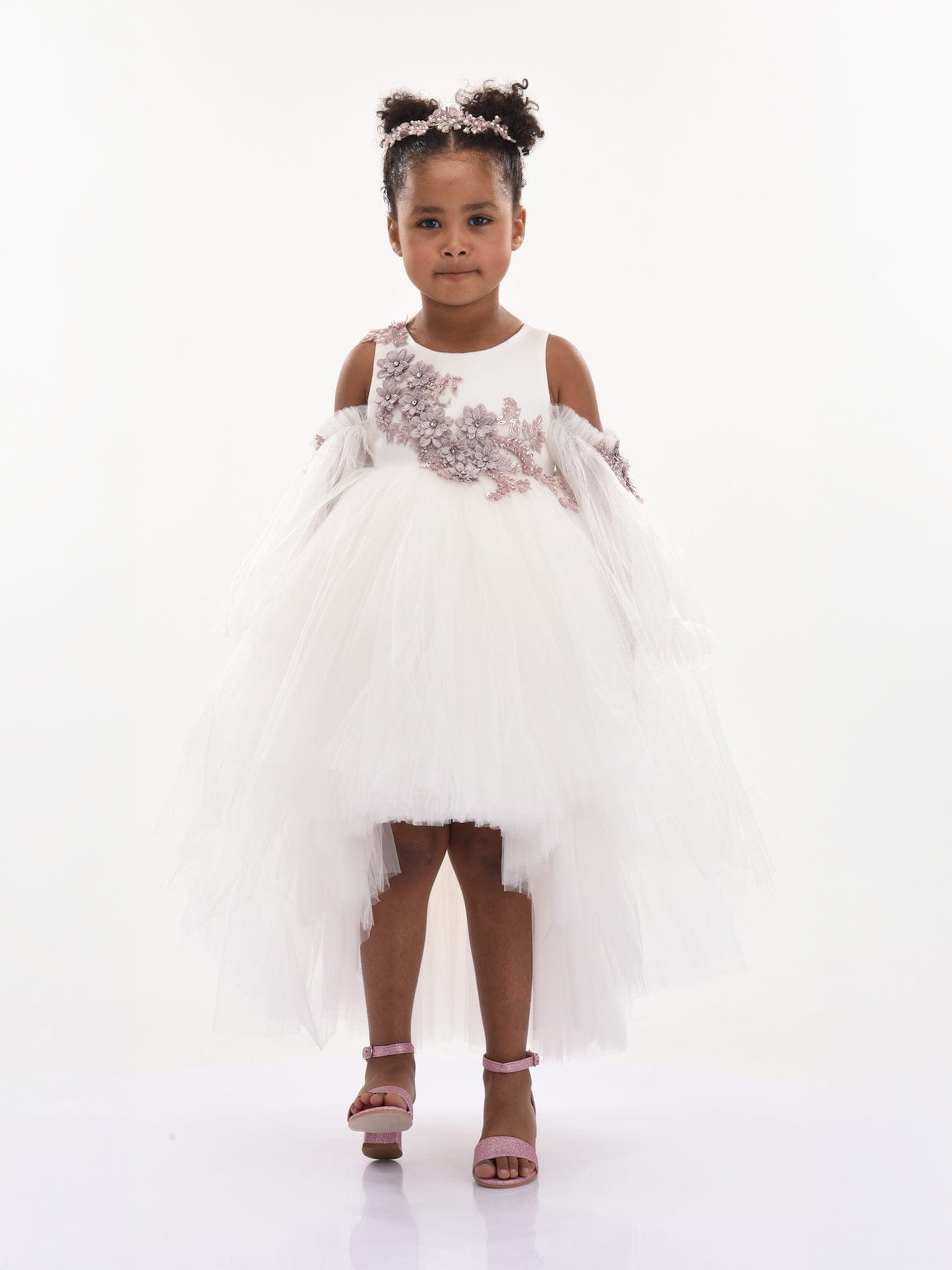 Ivory Cerro Vista Floral Dress