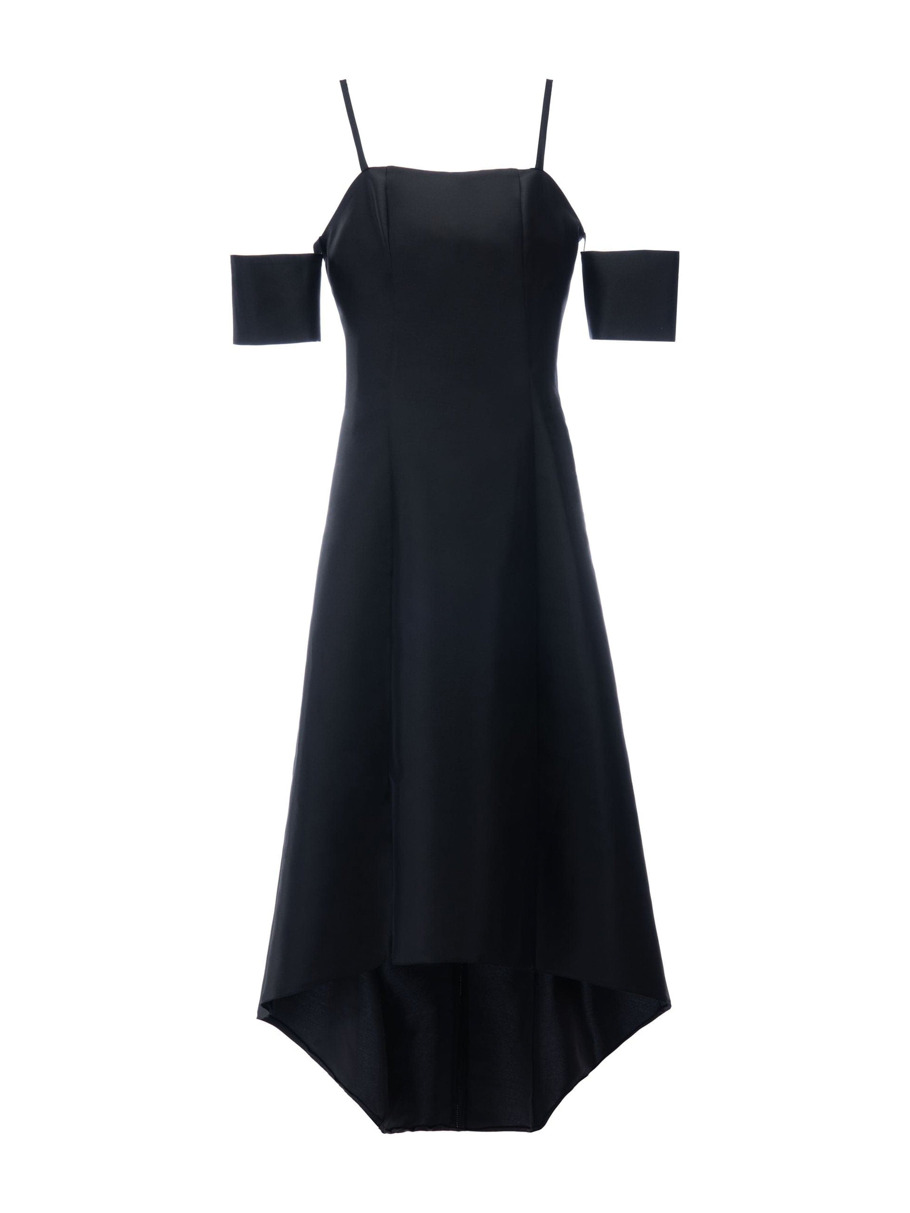 Black Bexley Hi-low Gown