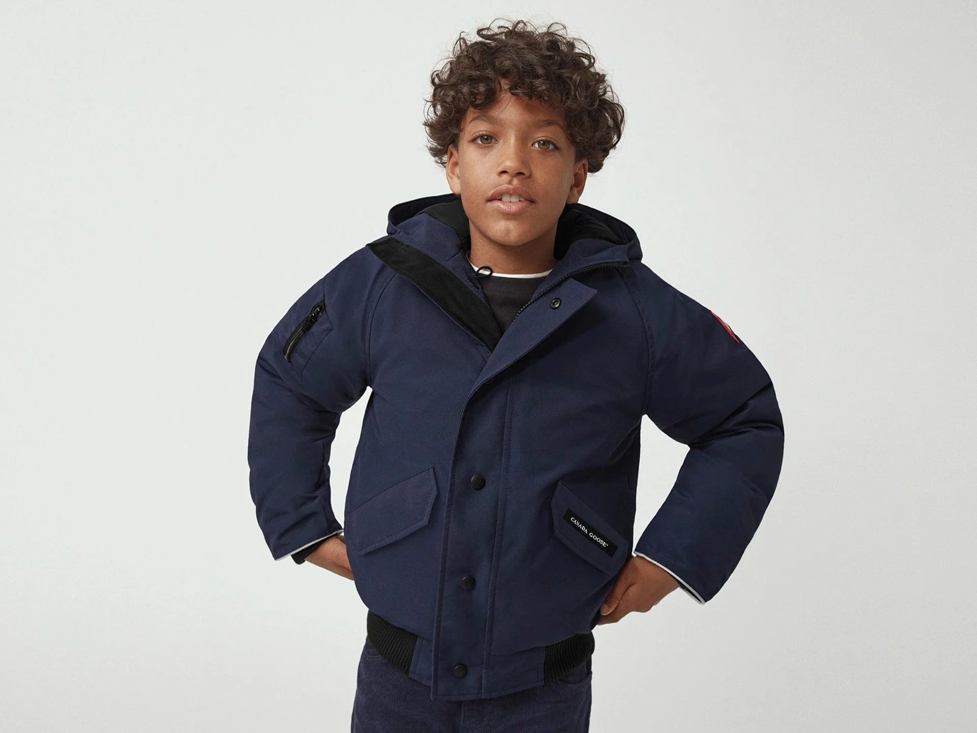 Canada Goose Kids Rundle Down Bomber Jacket