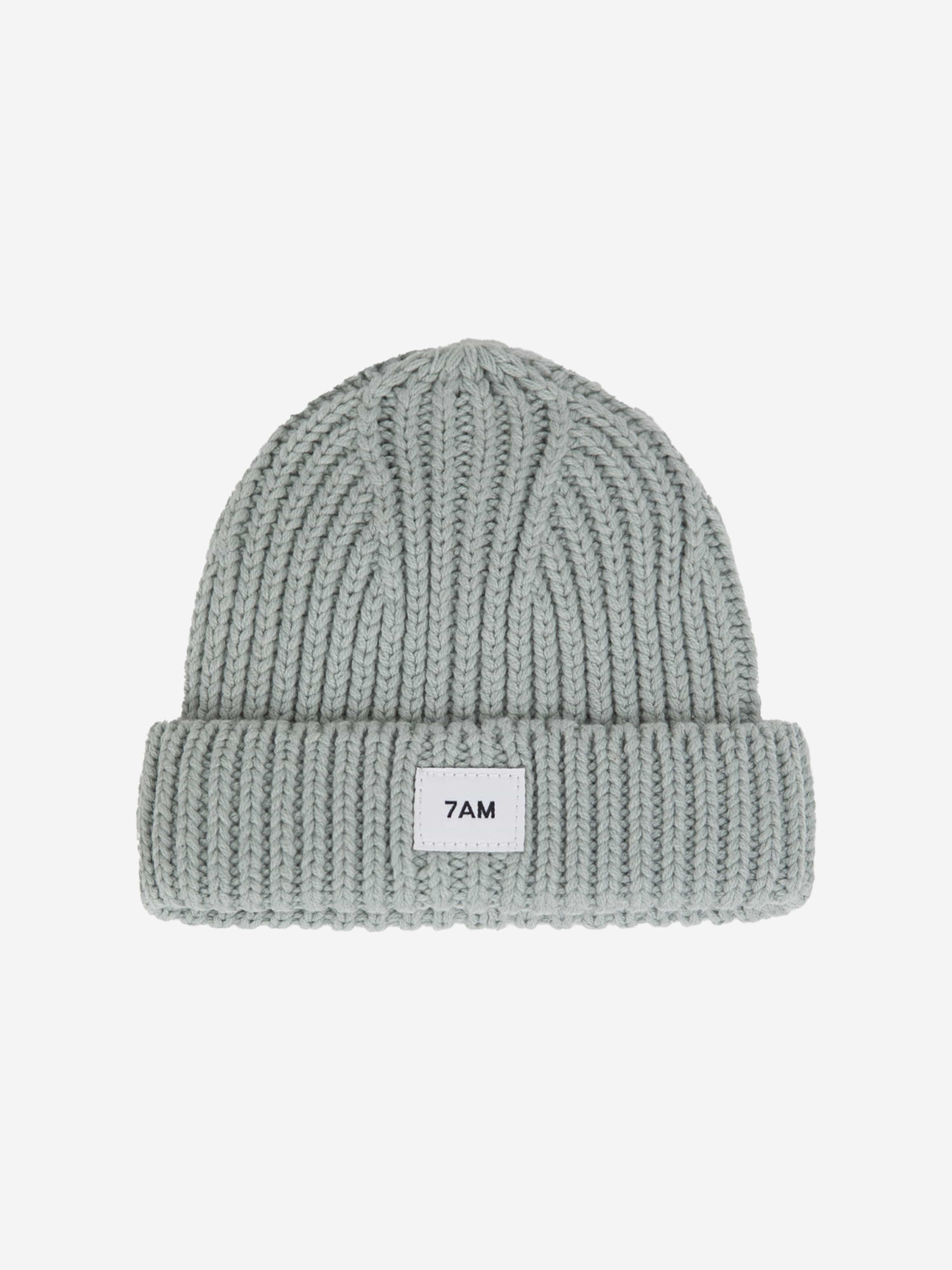 7AM Enfant Baby Chunky Beanie Hat in Grey