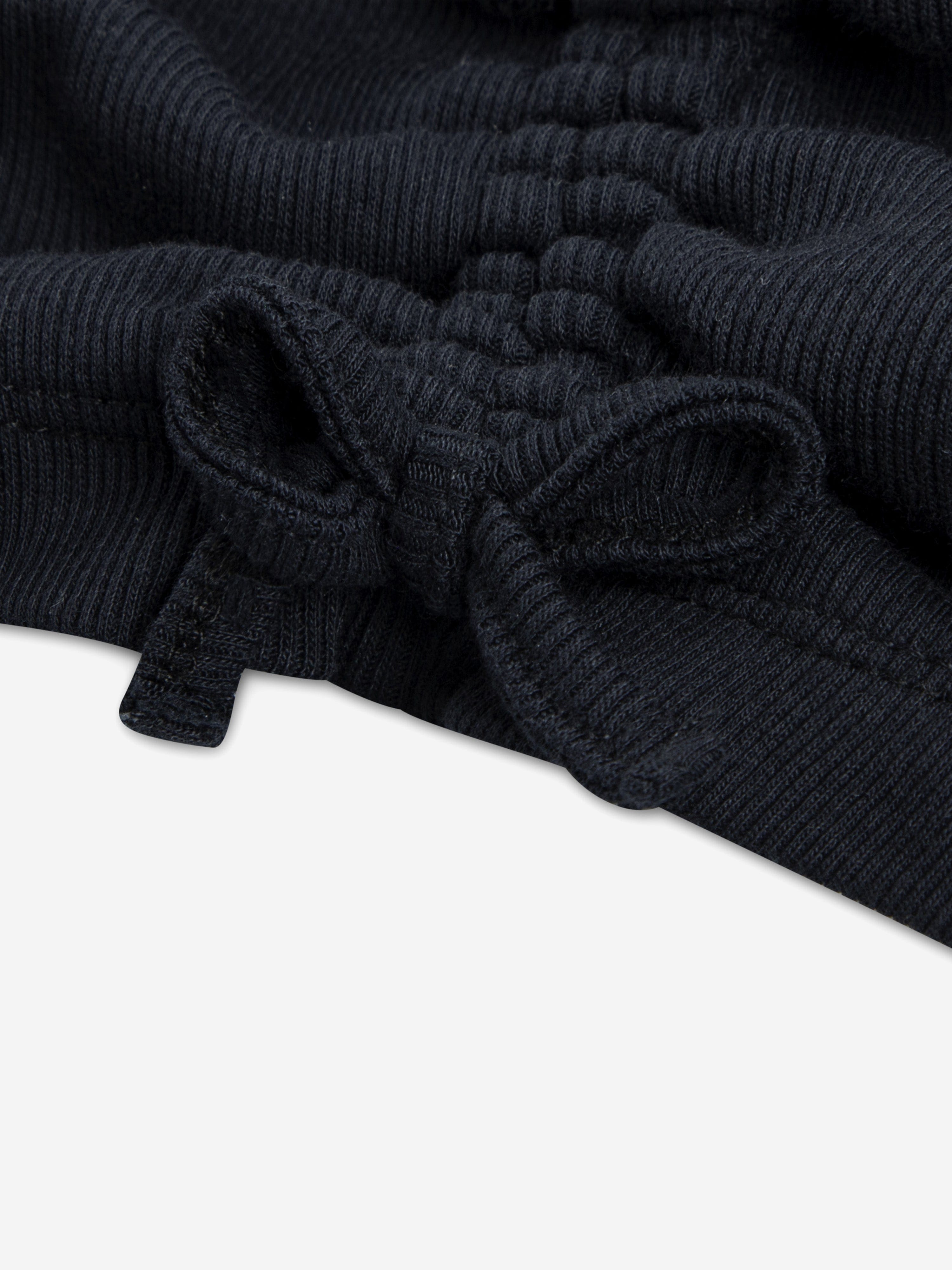 Abercrombie & Fitch Girls Ruched Side Bow T-Shirt in Black