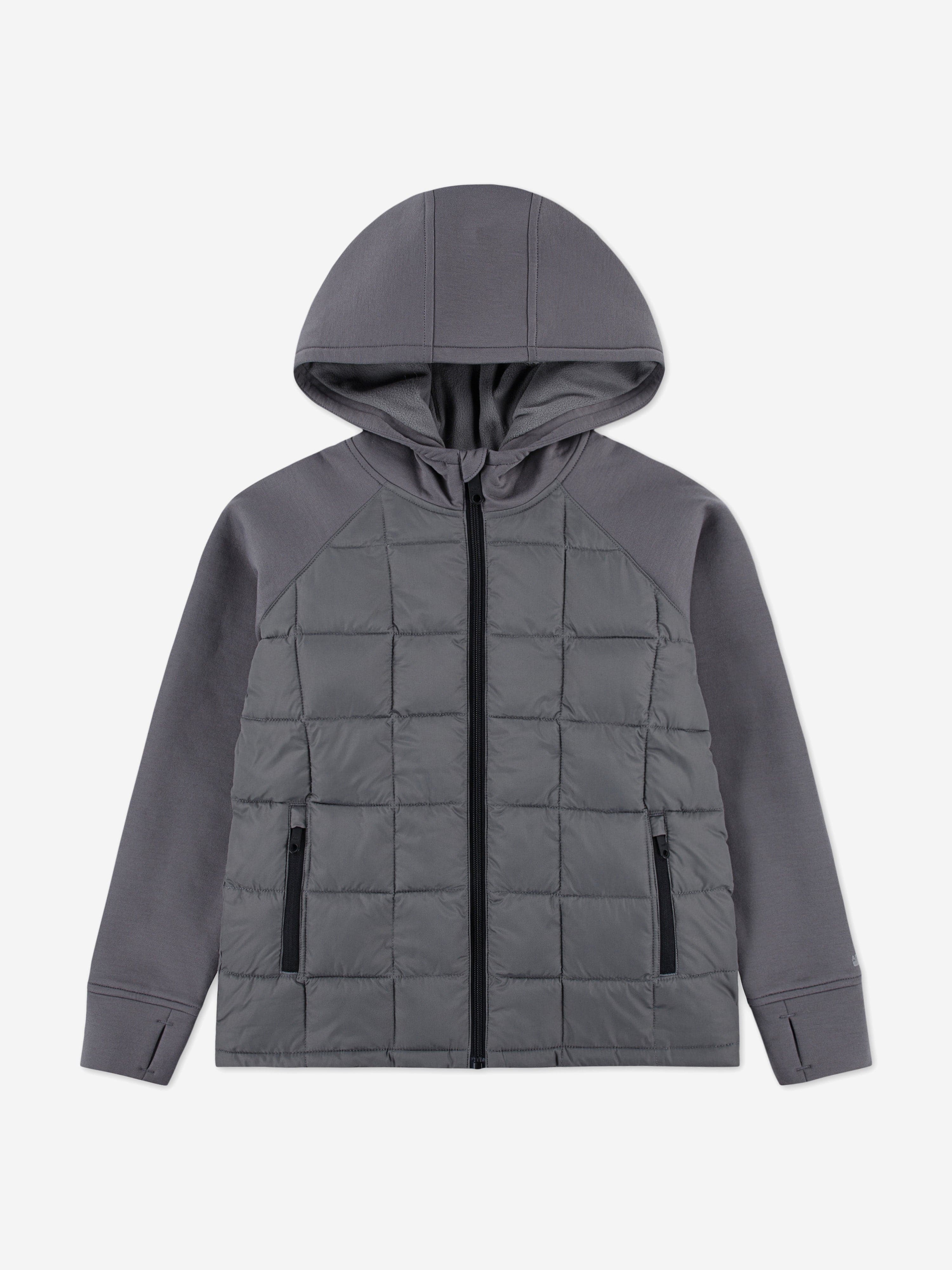 Abercrombie & Fitch Boys Lightweight Hybrid Jacket in Grey