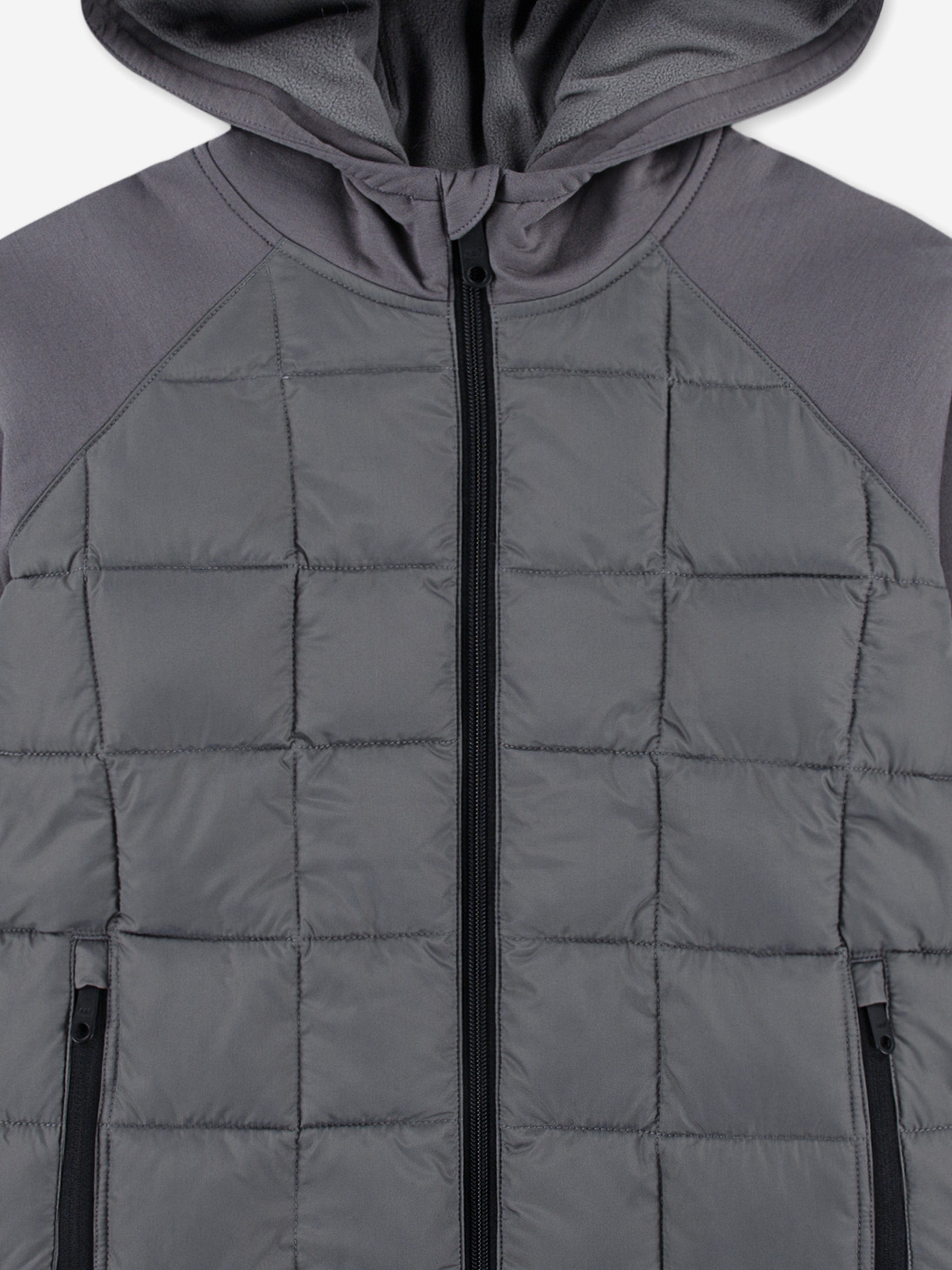 Abercrombie & Fitch Boys Lightweight Hybrid Jacket in Grey