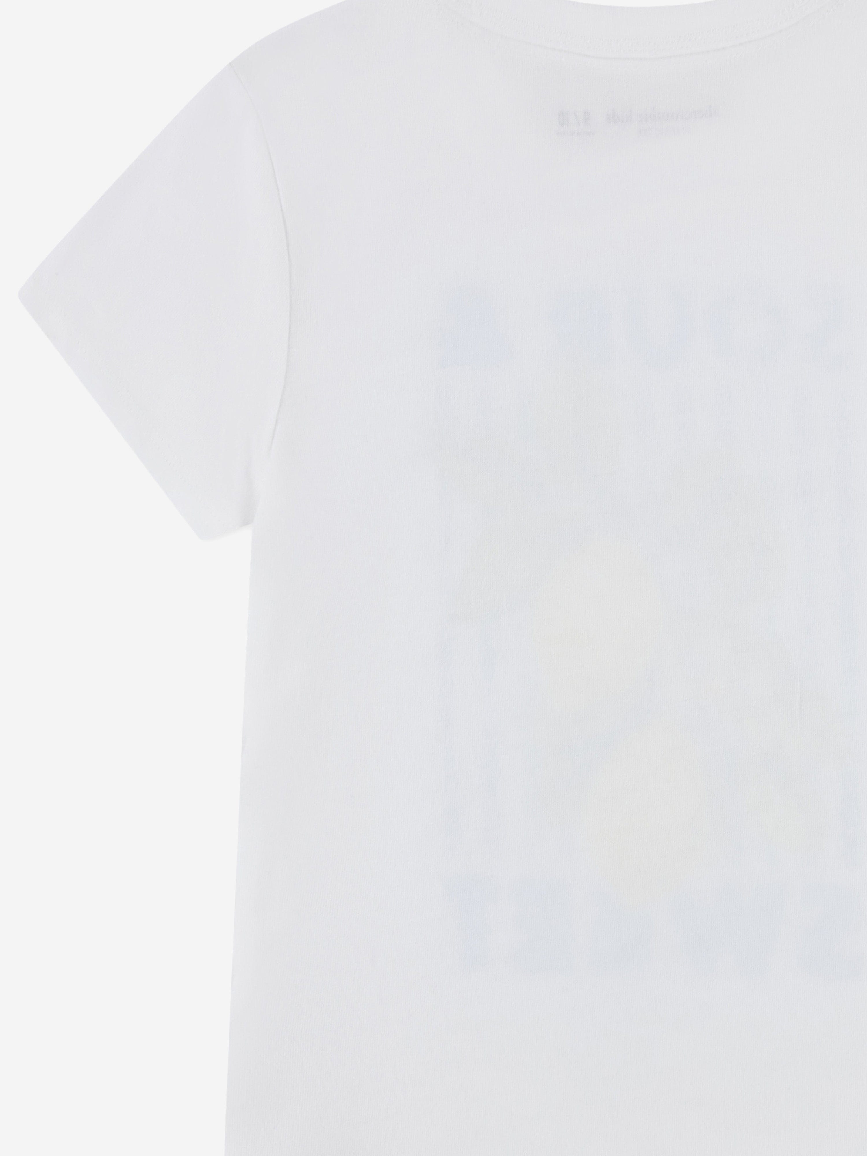 Abercrombie & Fitch Girls Sour & Sweet Classic T-Shirt in White