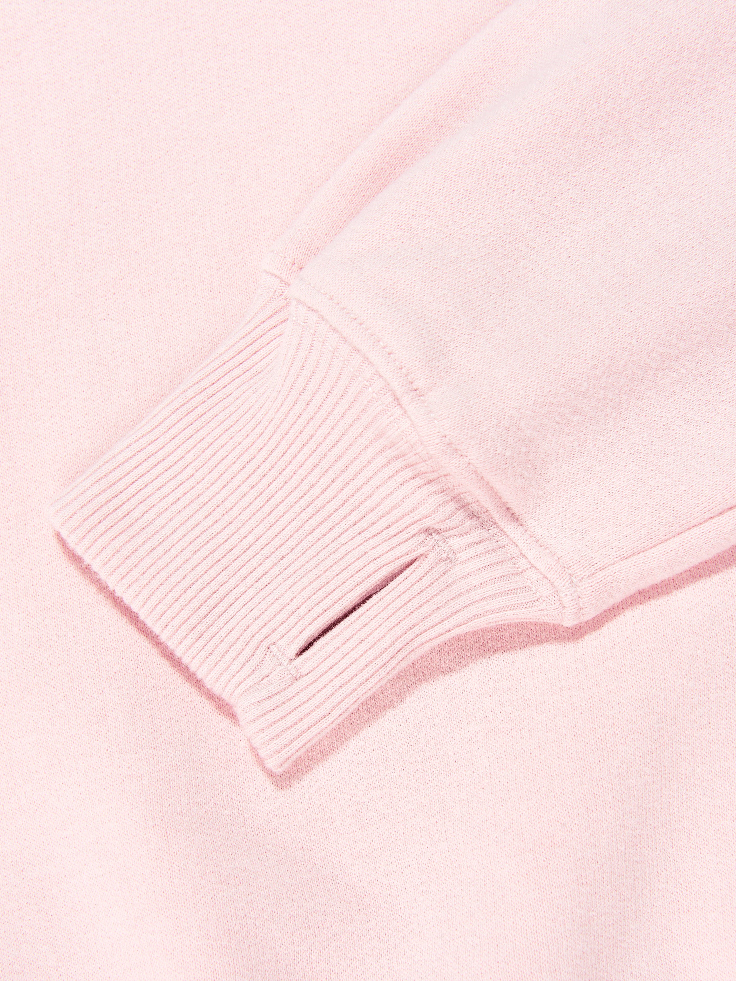 Abercrombie & Fitch Girls NYC Gingham Sweatshirt in Pink