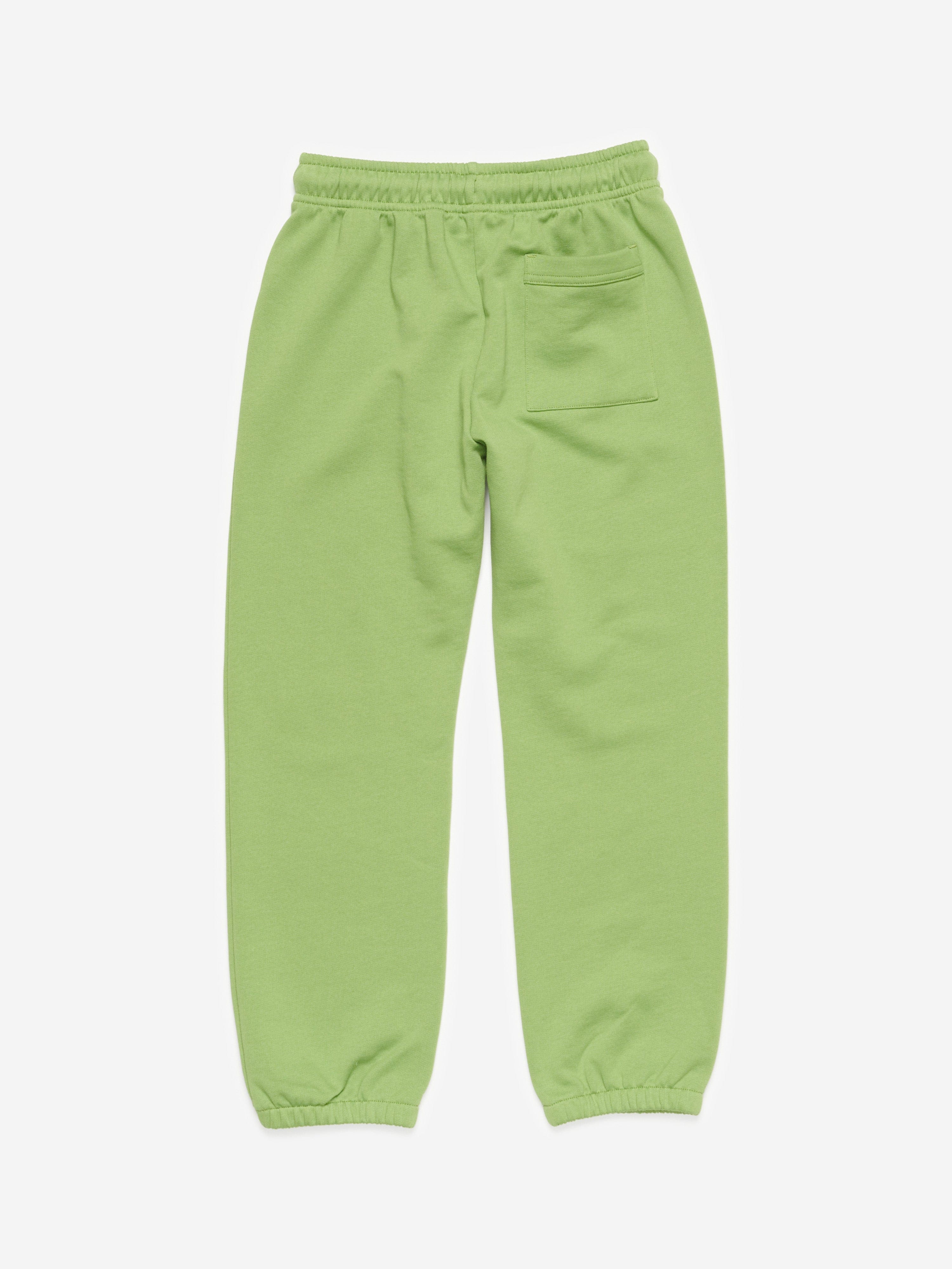 Acne Studios Kids Frack Face Joggers in Green