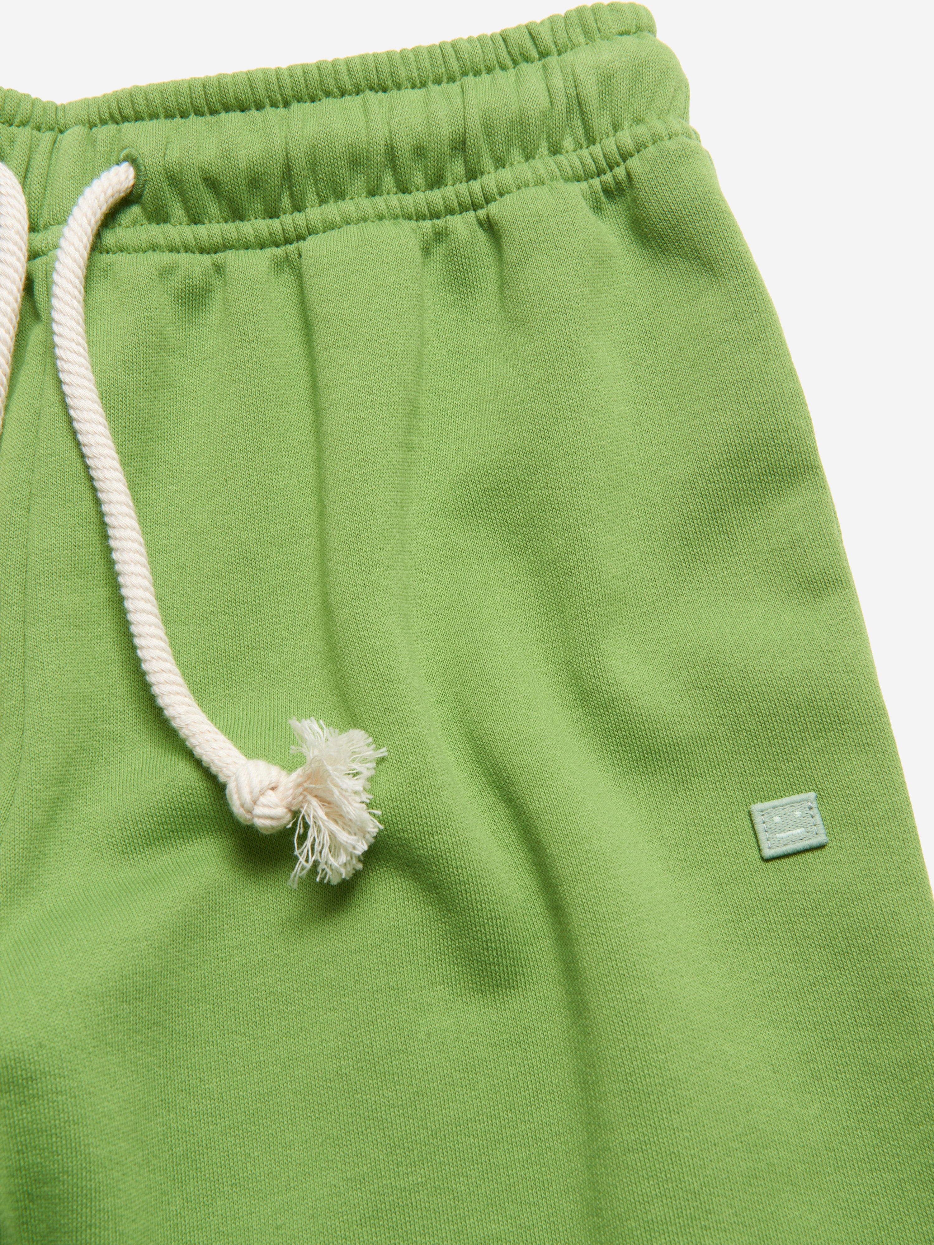 Acne Studios Kids Frack Face Joggers in Green