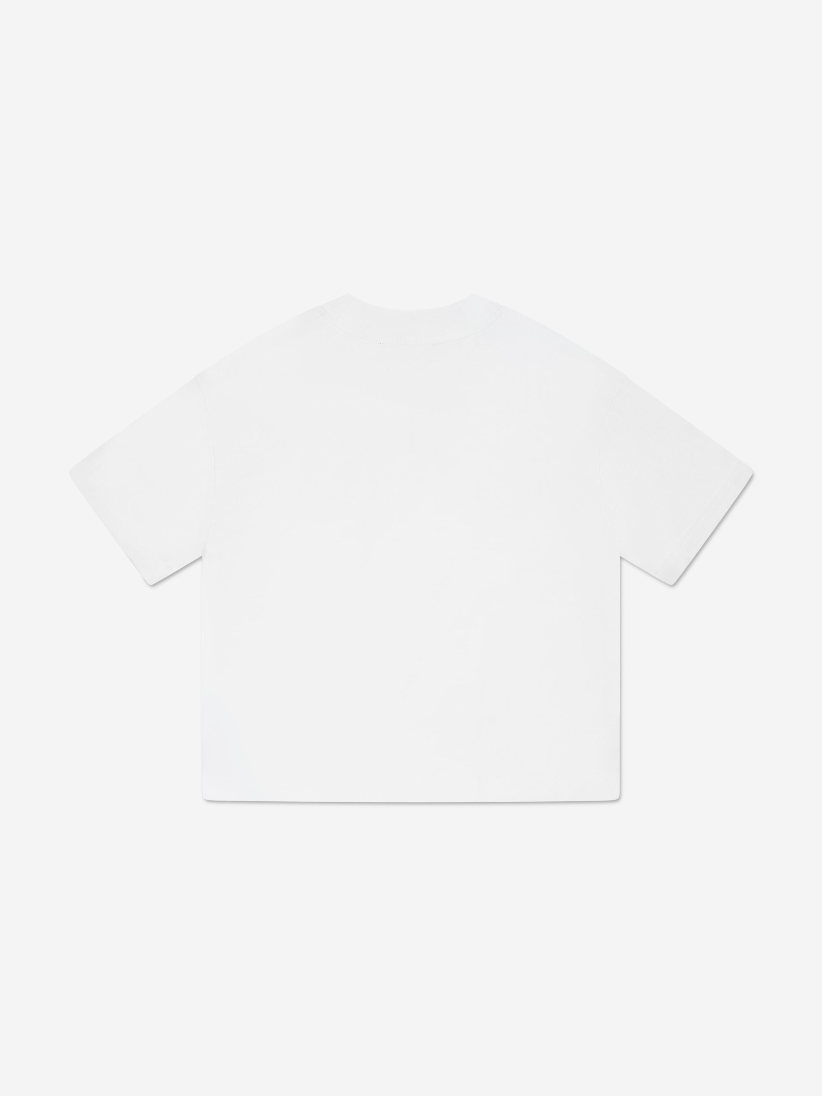 Acne Studios Kids Cotton T-Shirt in White