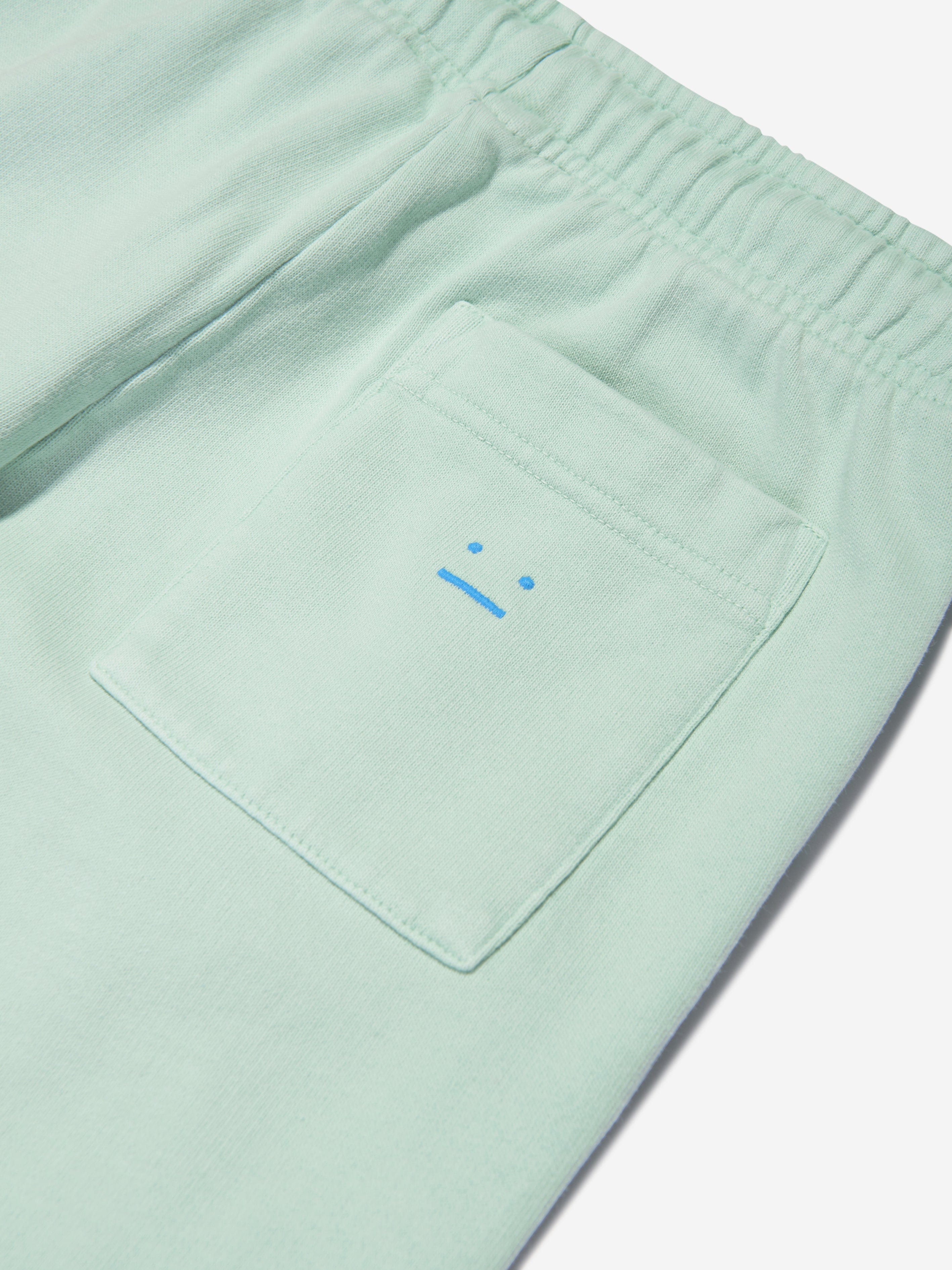 Acne Studios Kids Logo Joggers in Green