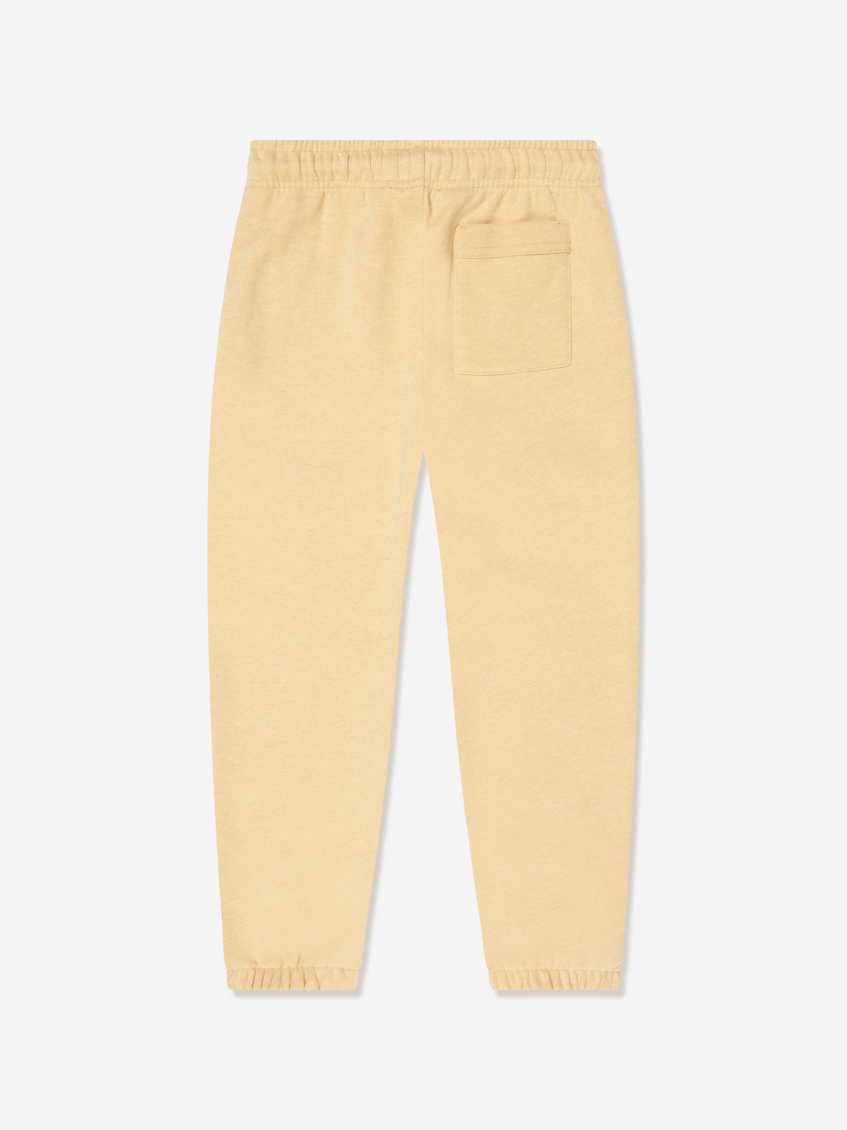 Acne Studios Kids Face Patch Joggers in Yellow