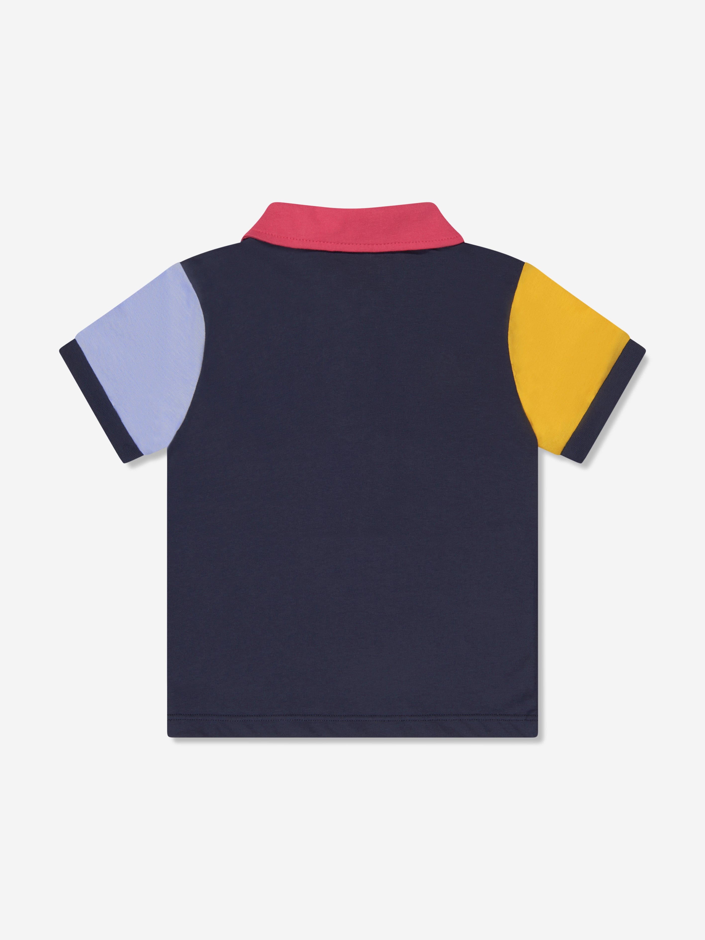 Aigner Boys Logo Polo Shirt in Navy