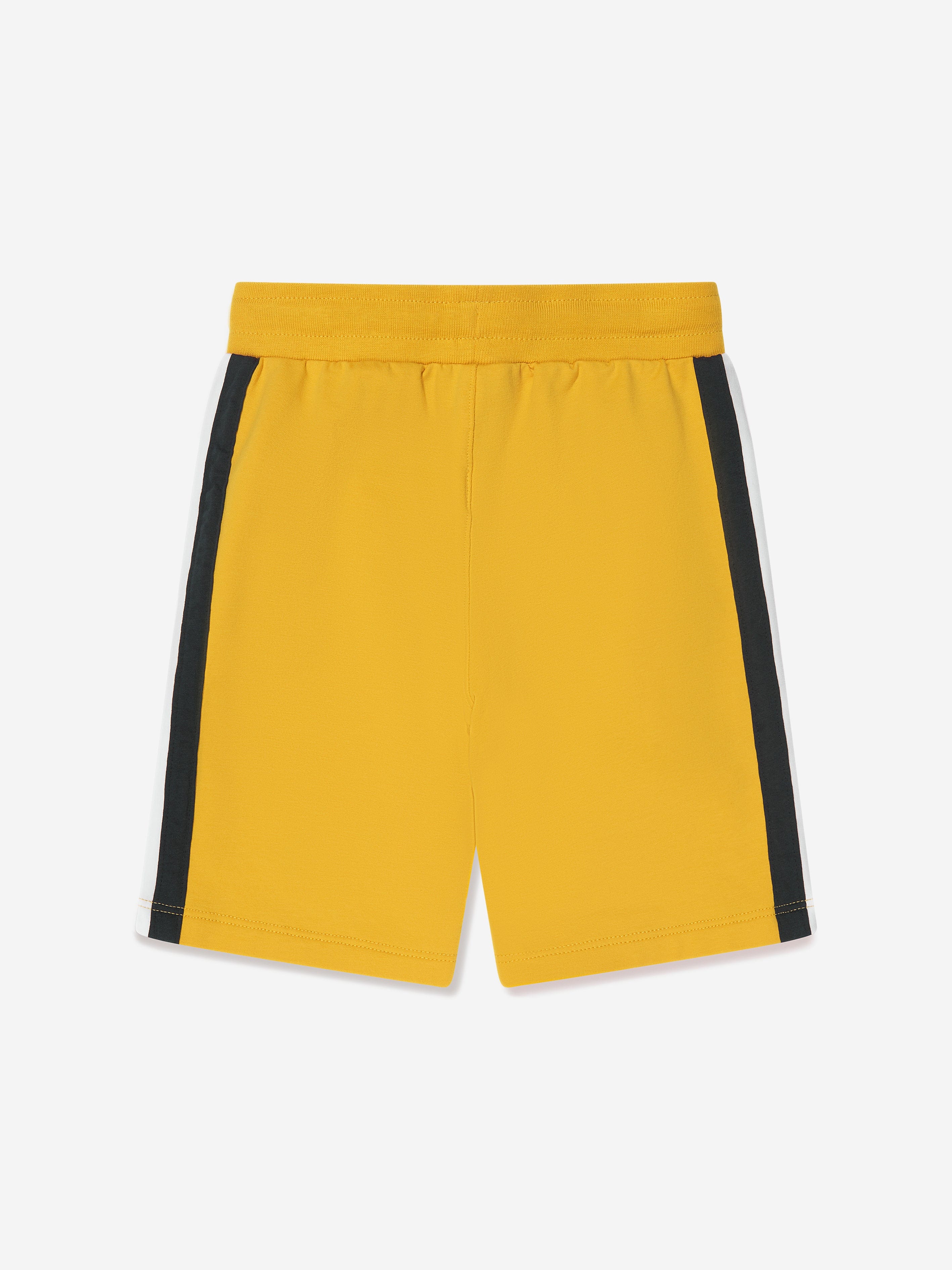 Aigner Boys Logo Bermuda Shorts in Yellow