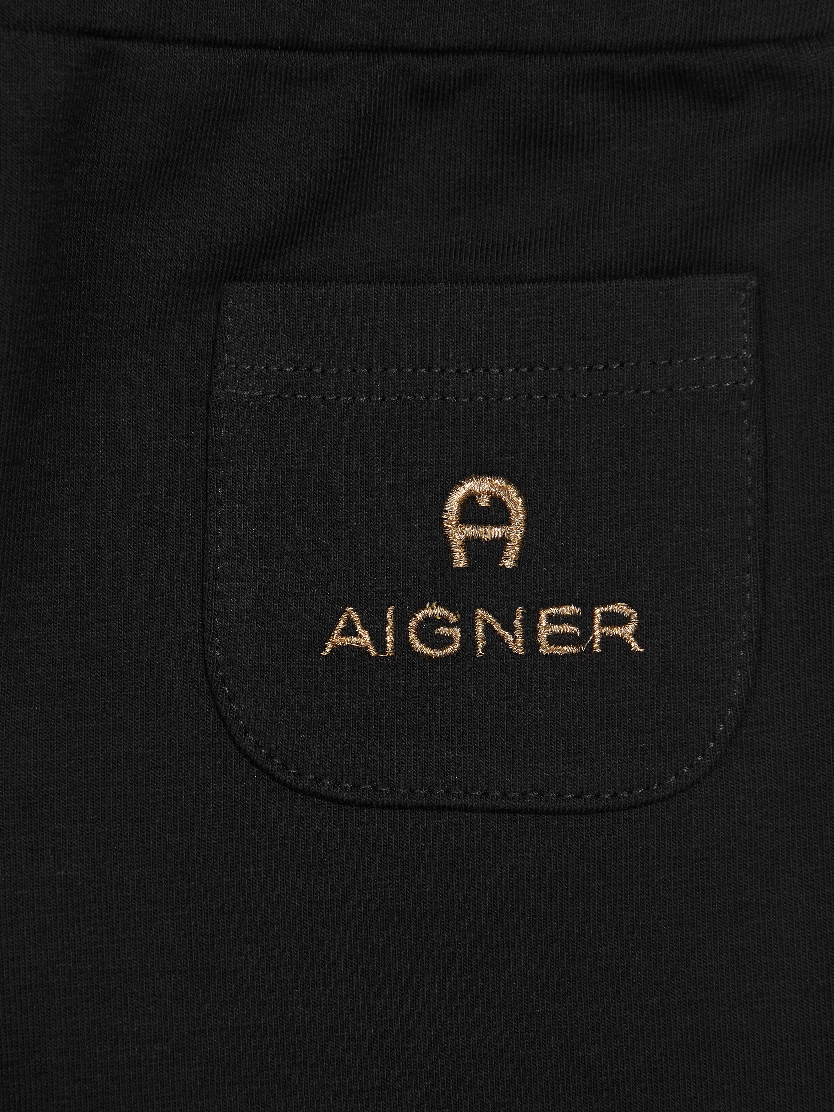 Aigner Baby Girls Logo Joggers in Black