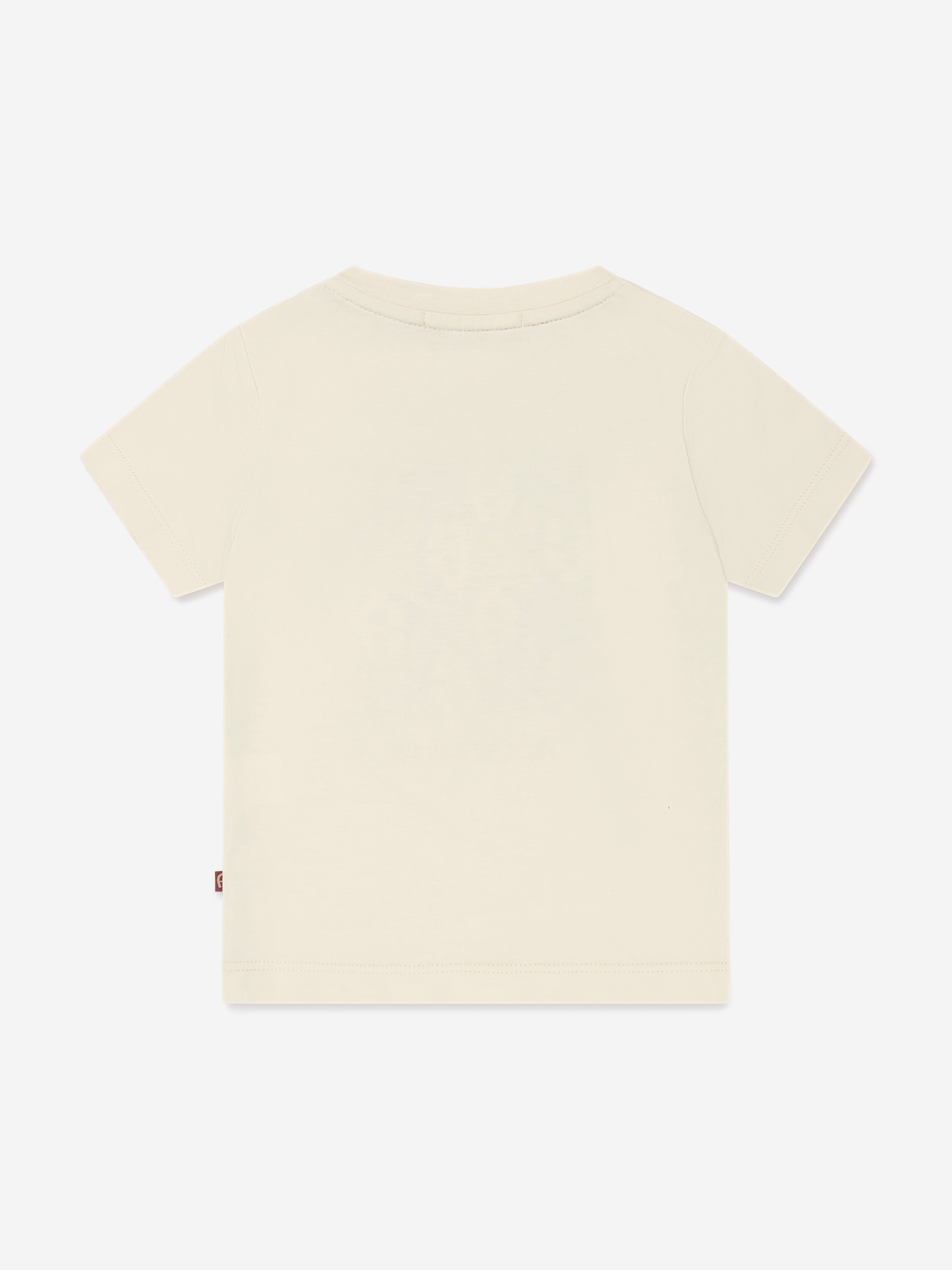 Aigner Baby Boys Logo T-Shirt in Beige