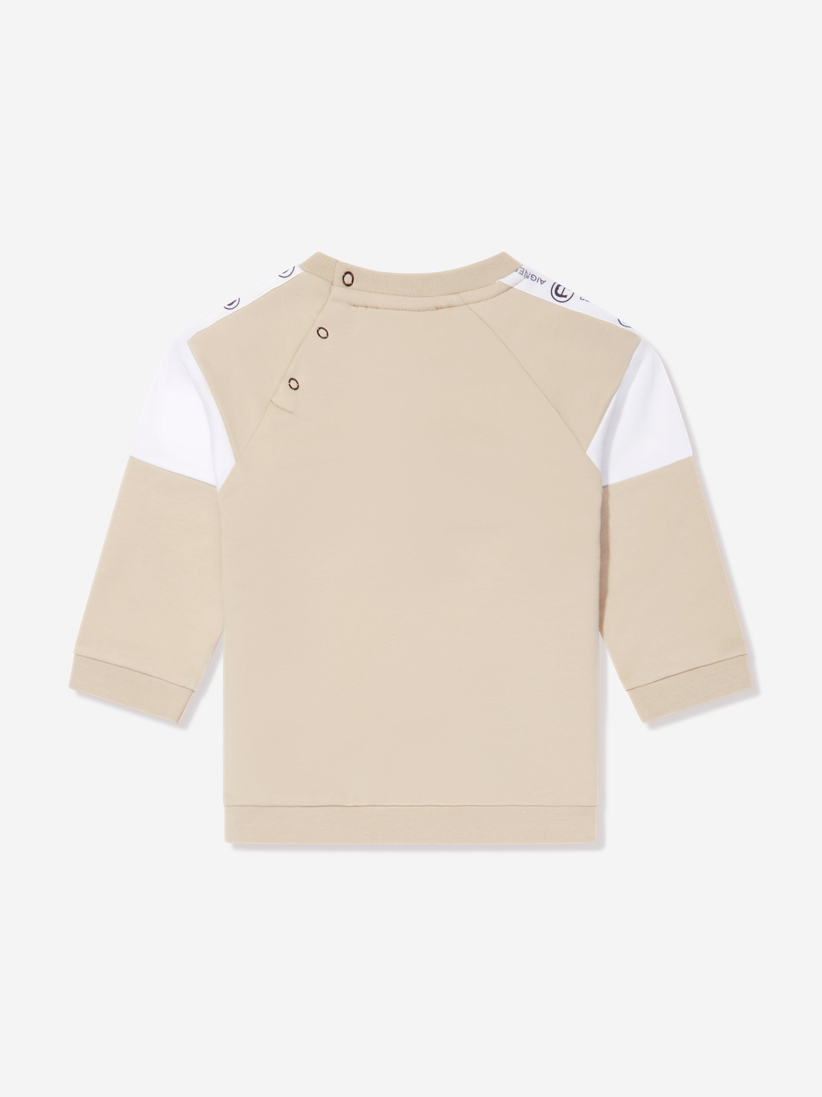 Aigner Baby Boys Logo Sweatshirt in Beige