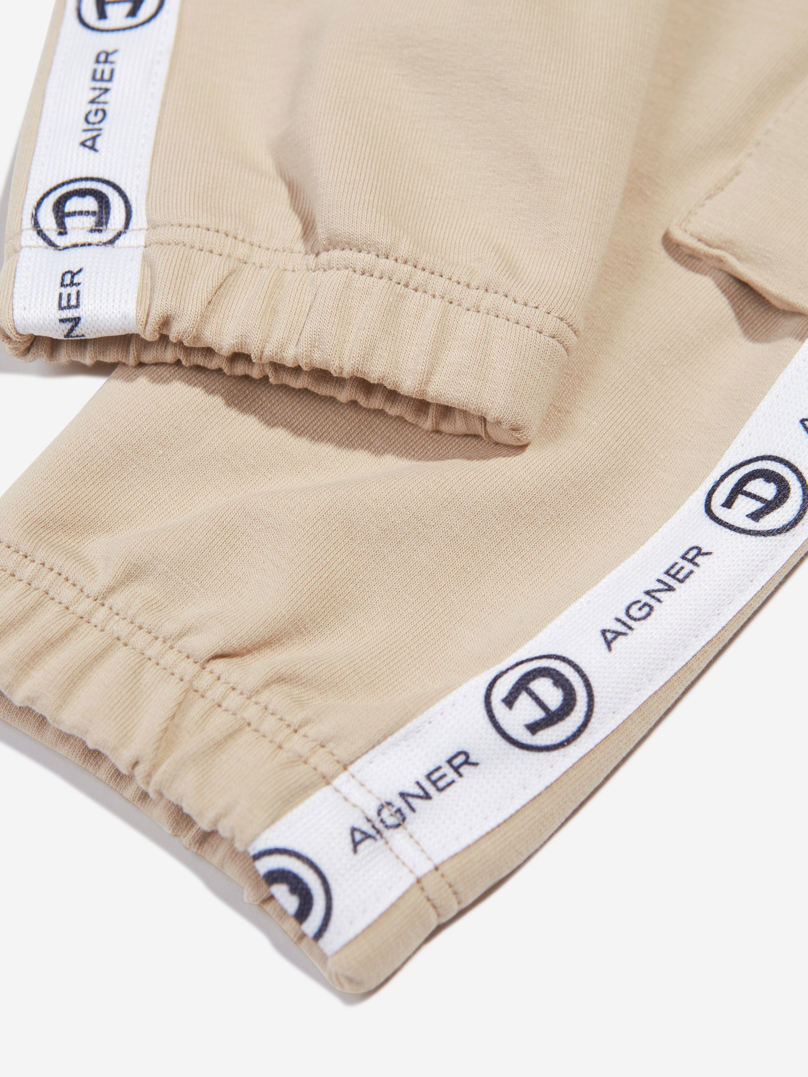 Aigner Baby Boys Cargo Joggers in Beige