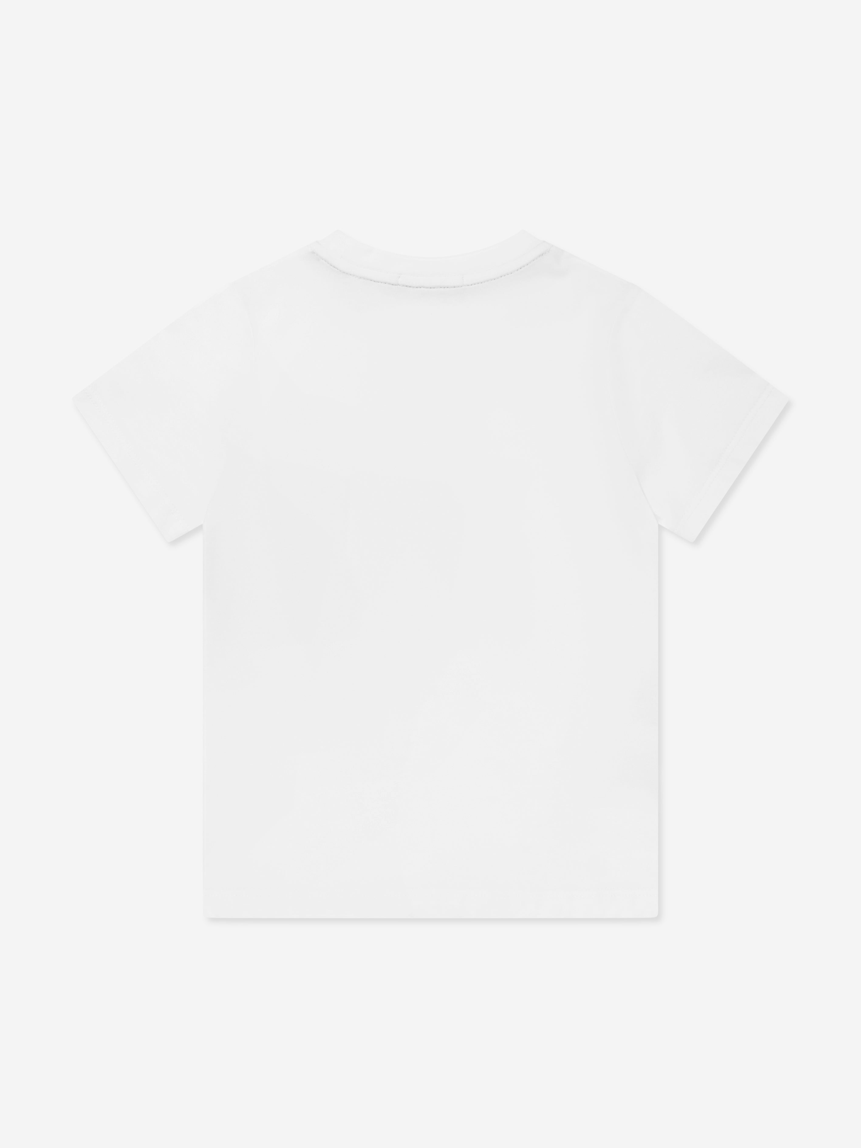 Aigner Boys Logo Print T-Shirt in White