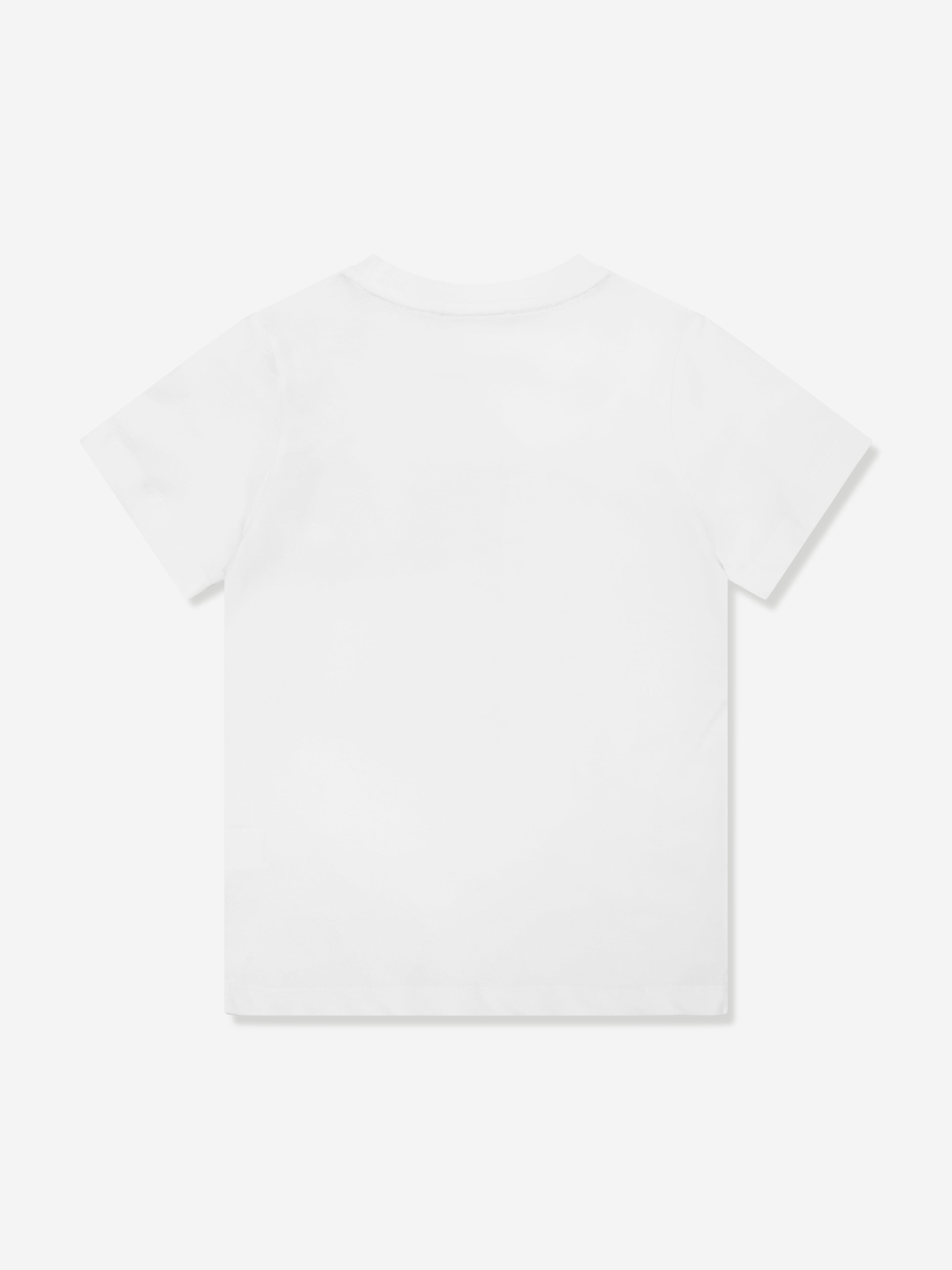 Aigner Boys Logo Print T-Shirt in White