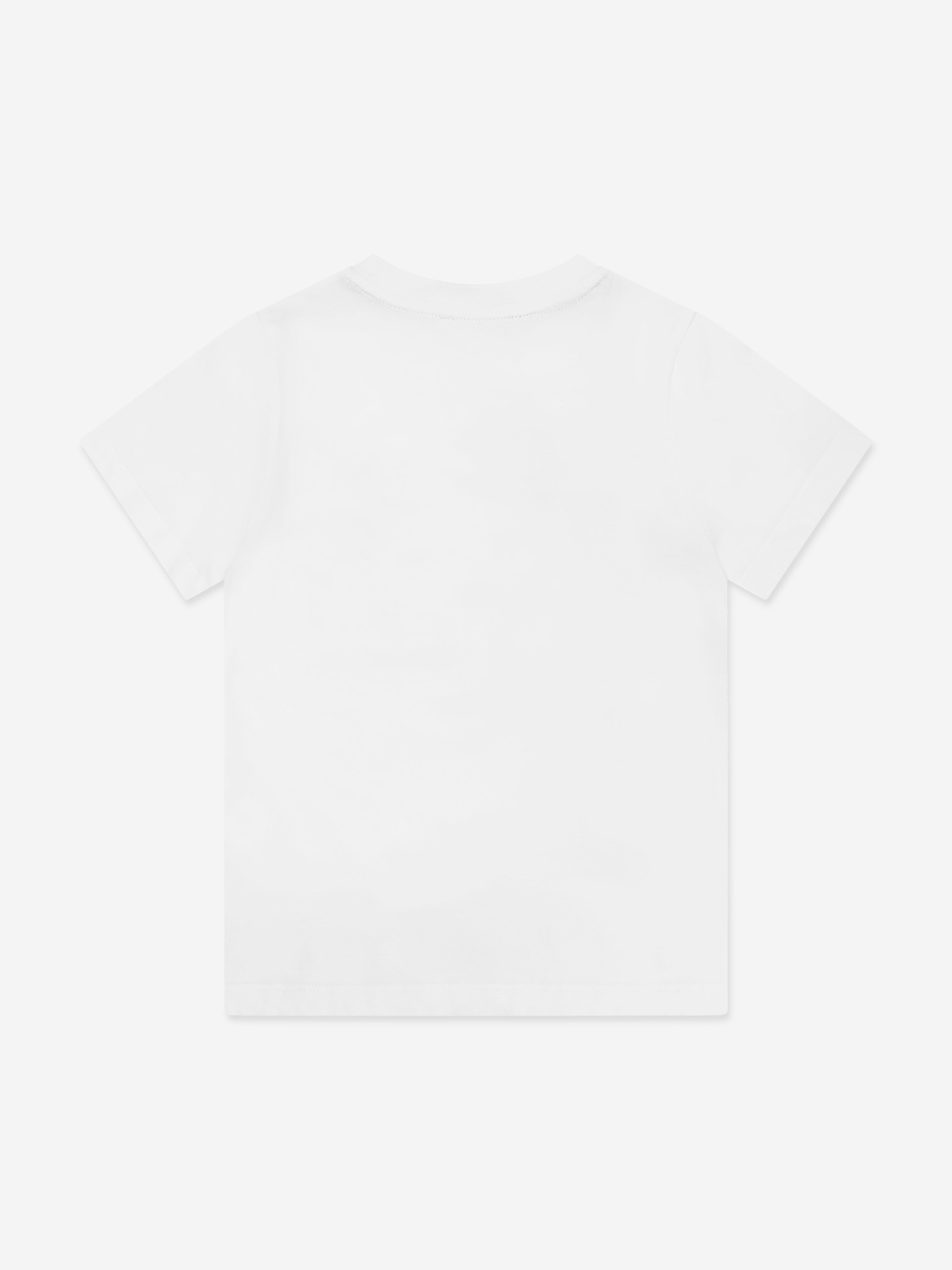 Aigner Boys Logo Print T-Shirt in White