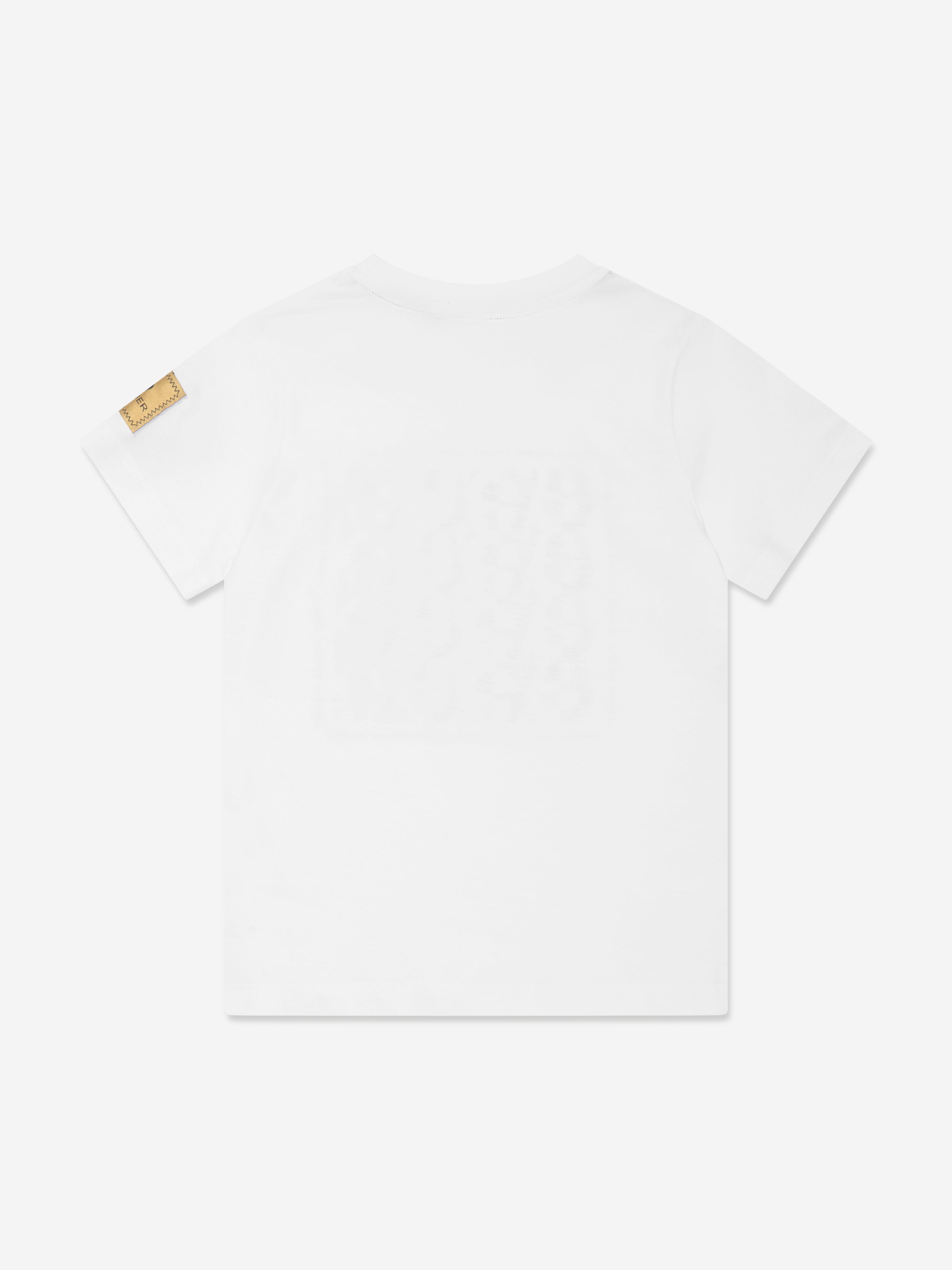 Aigner Boys Logo Print T-Shirt in White