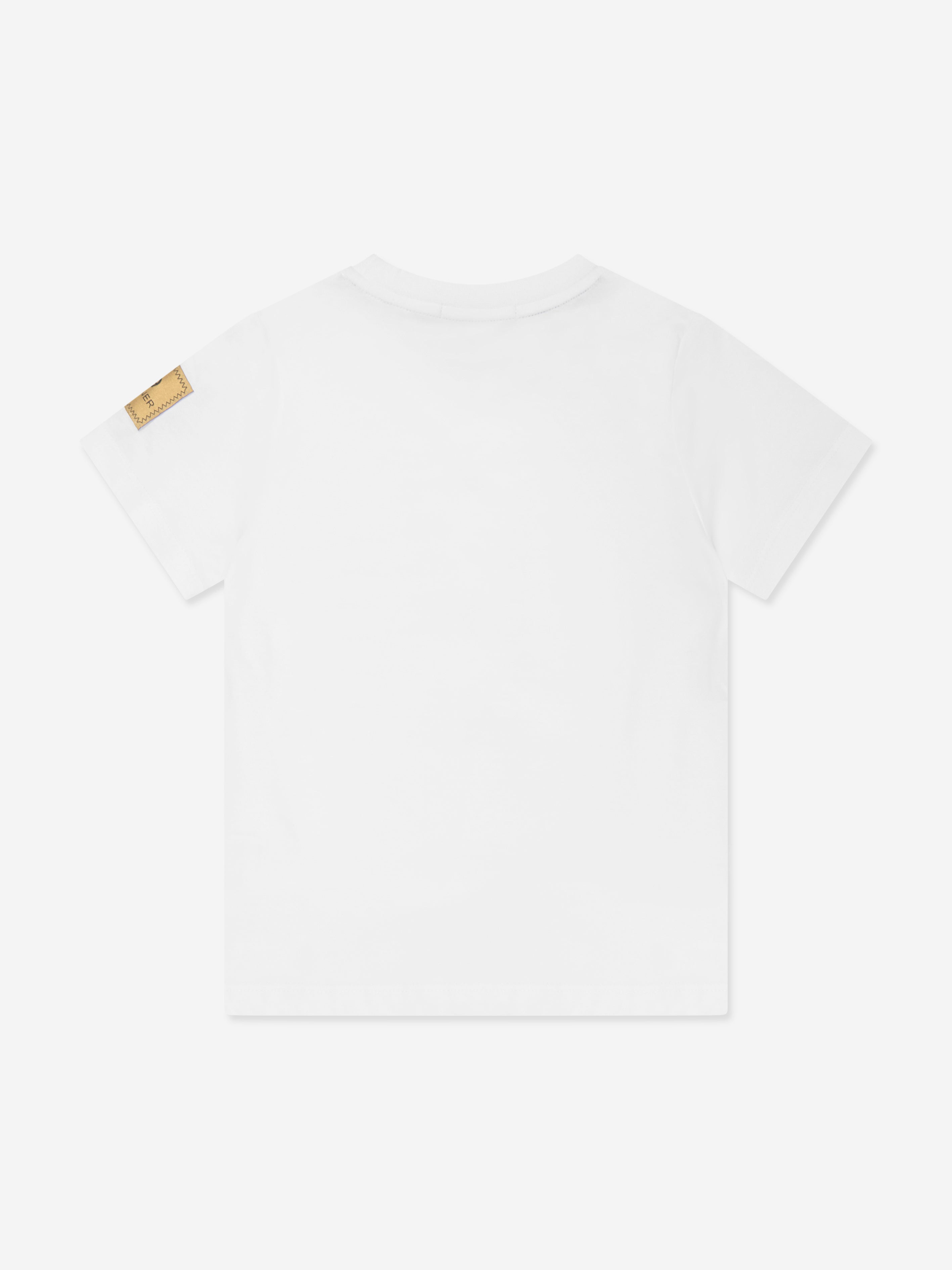 Aigner Boys Logo Print T-Shirt in White