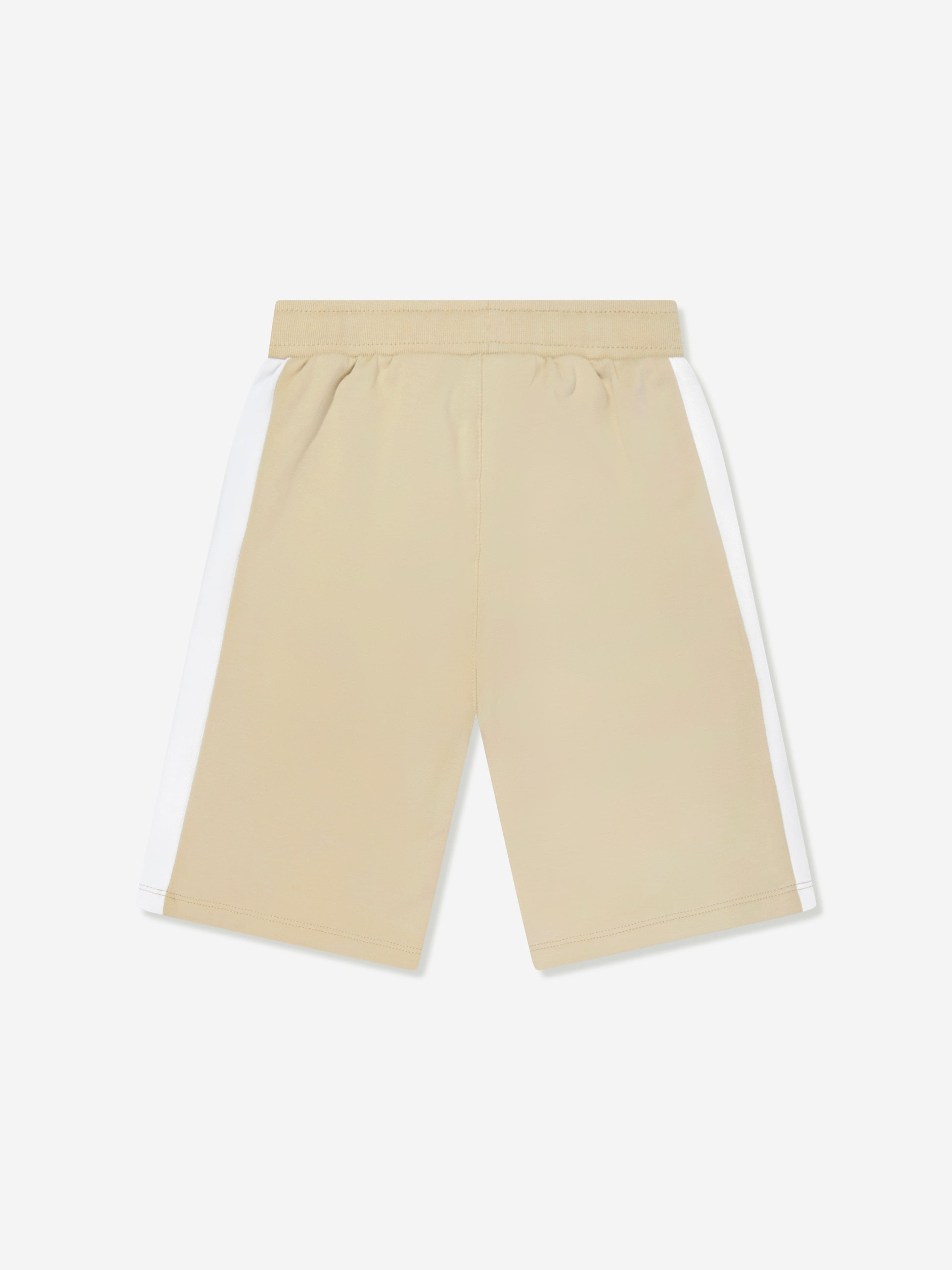 Aigner Boys Logo Bermuda Shorts in Beige