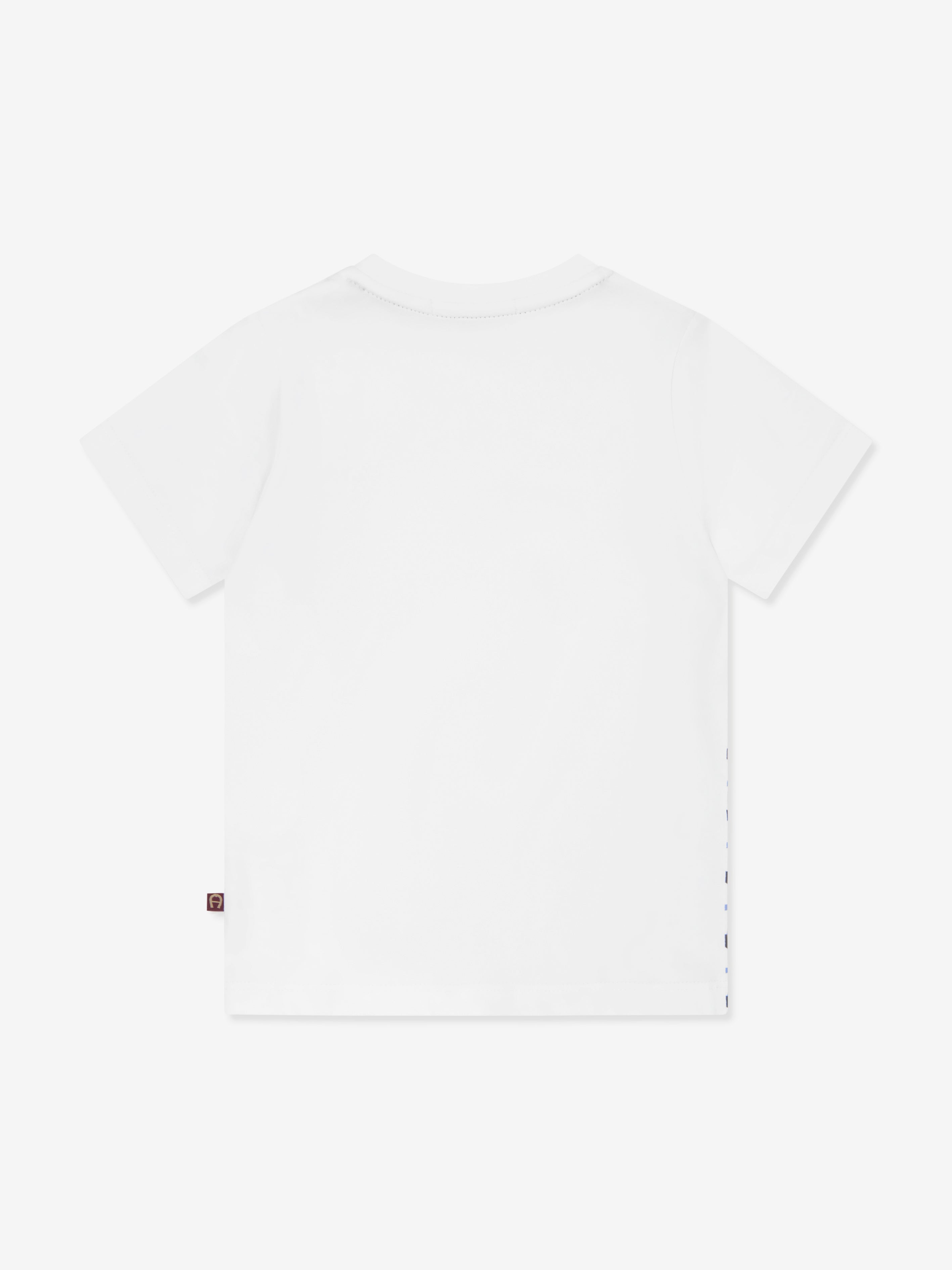 Aigner Baby Boys Logo Print T-Shirt in White