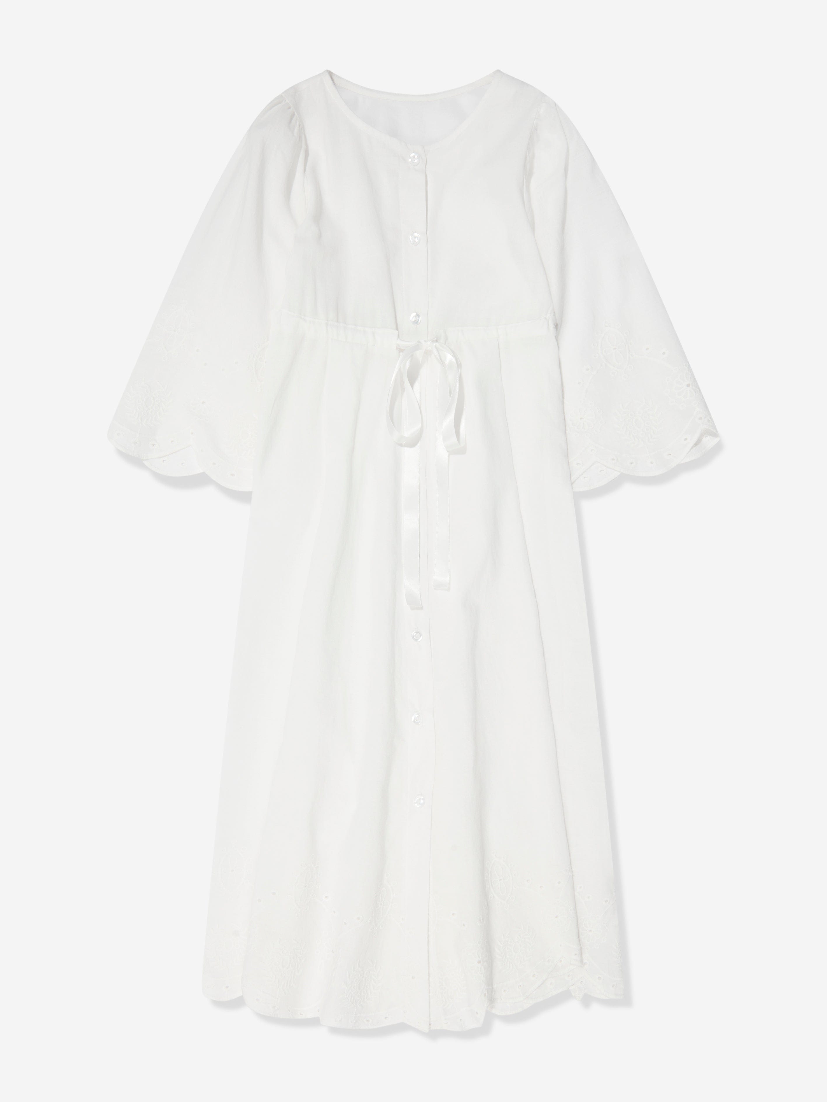 Amiki Children Girls Anetta Nightdress in White