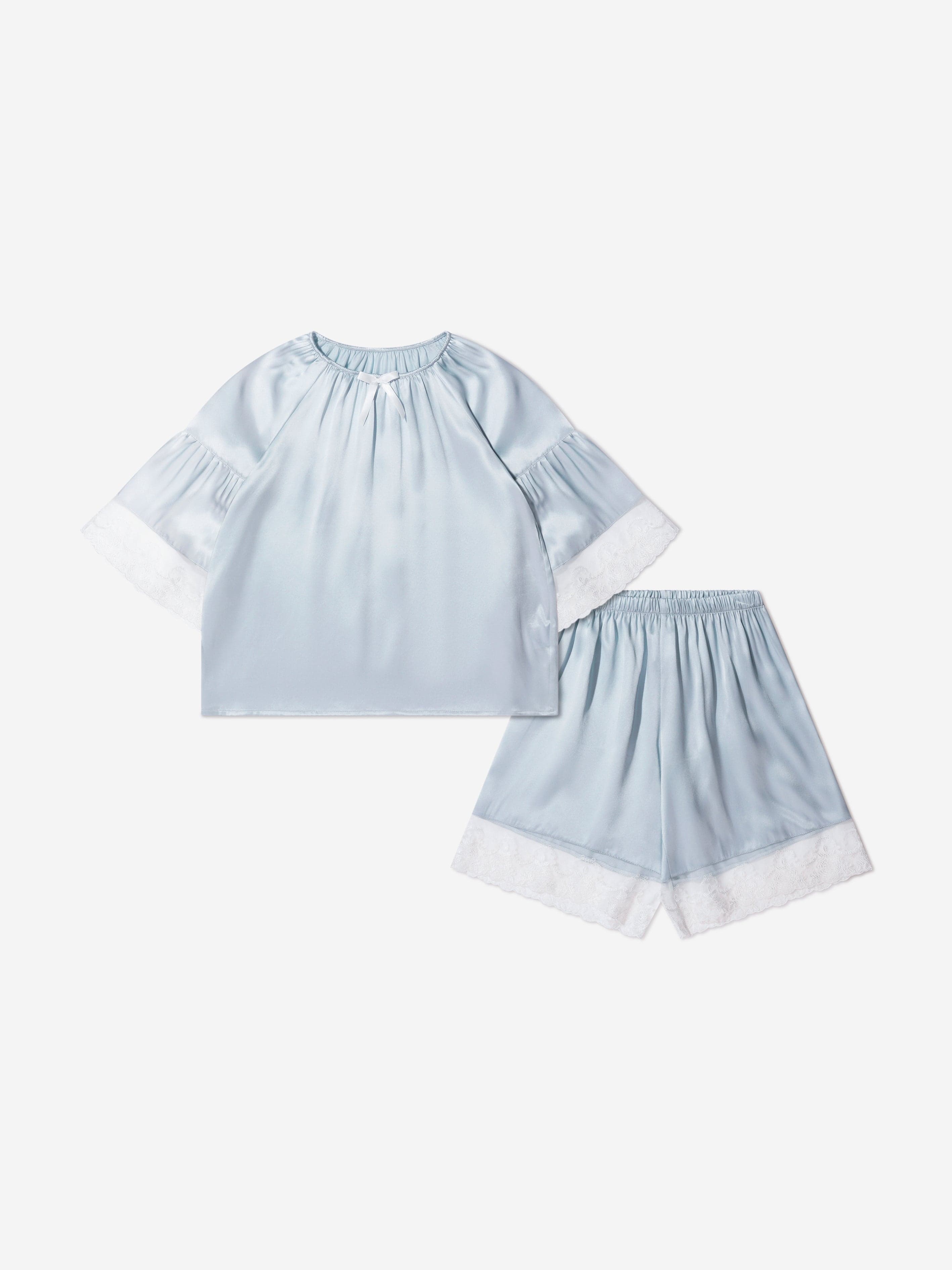 Amiki Children Girls Silk Adriana Pyjamas