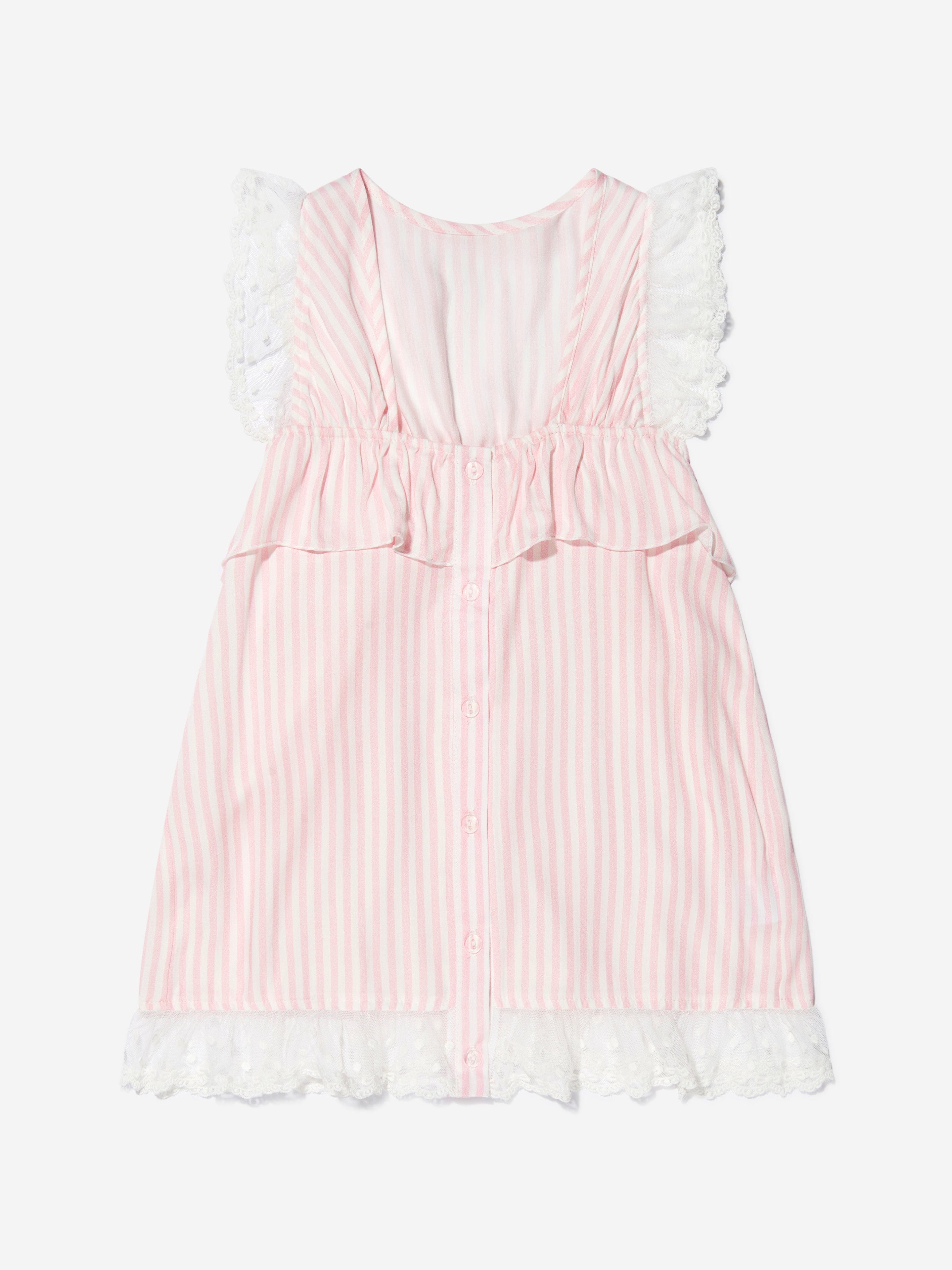 Amiki Children Girls Striped Olga Pyjamas