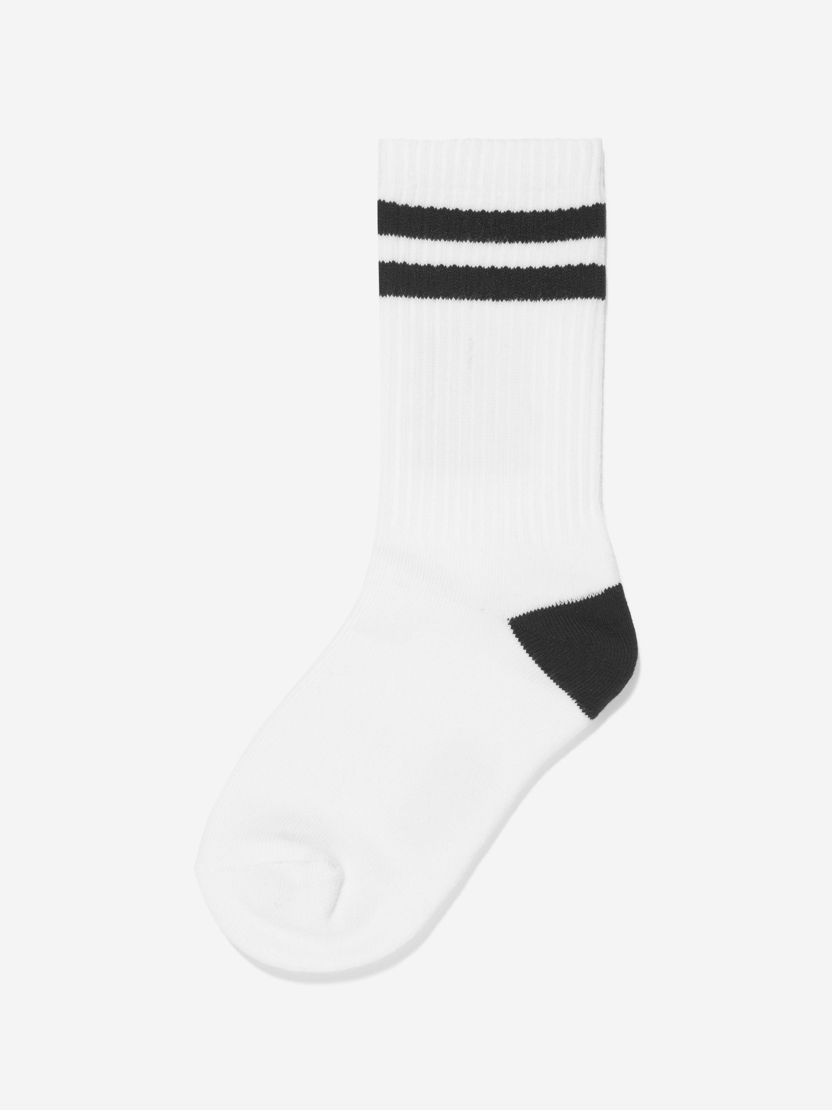 Amiri Kids Logo Tube Socks in White