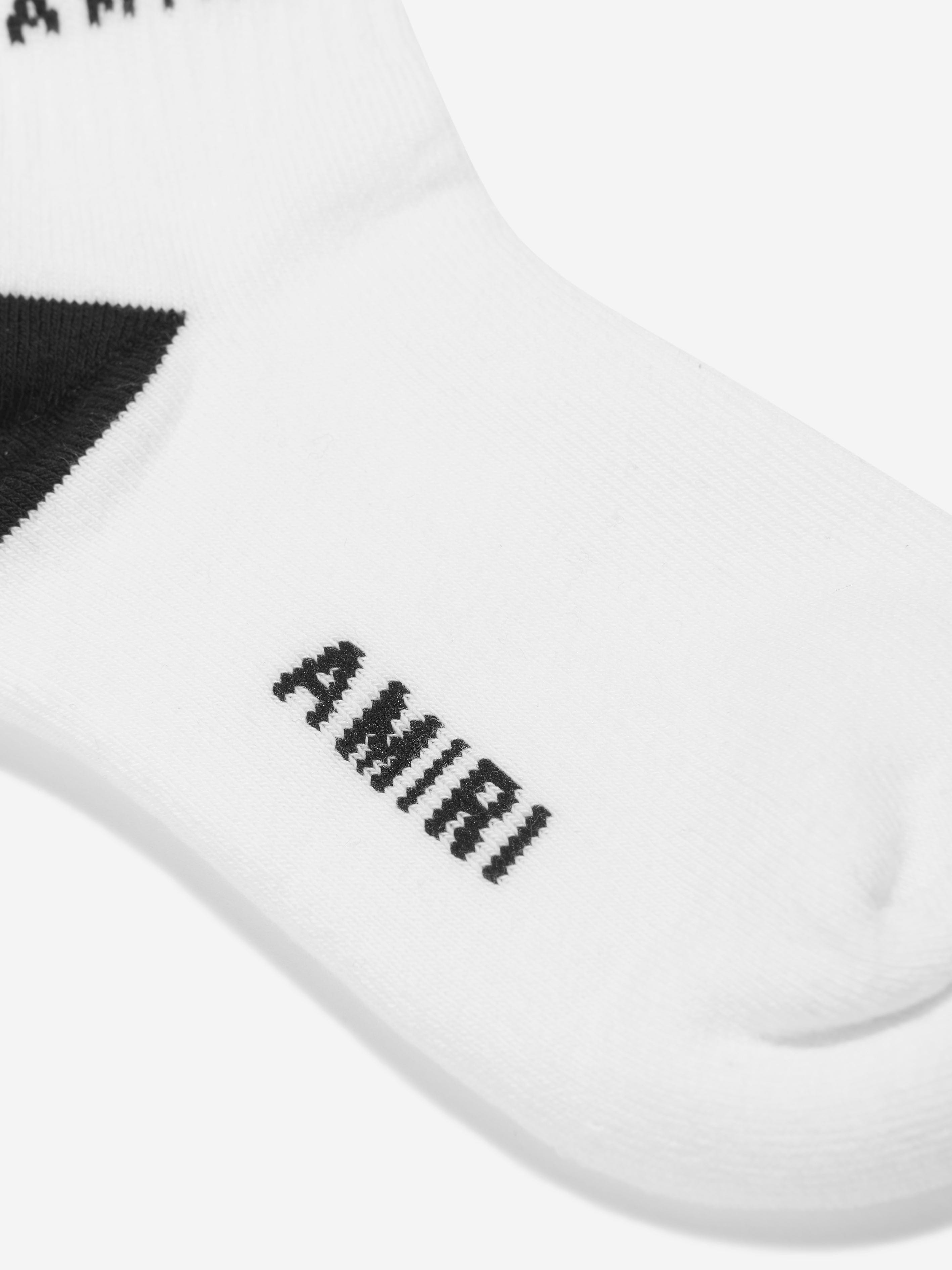 Amiri Kids Logo Tube Socks in White