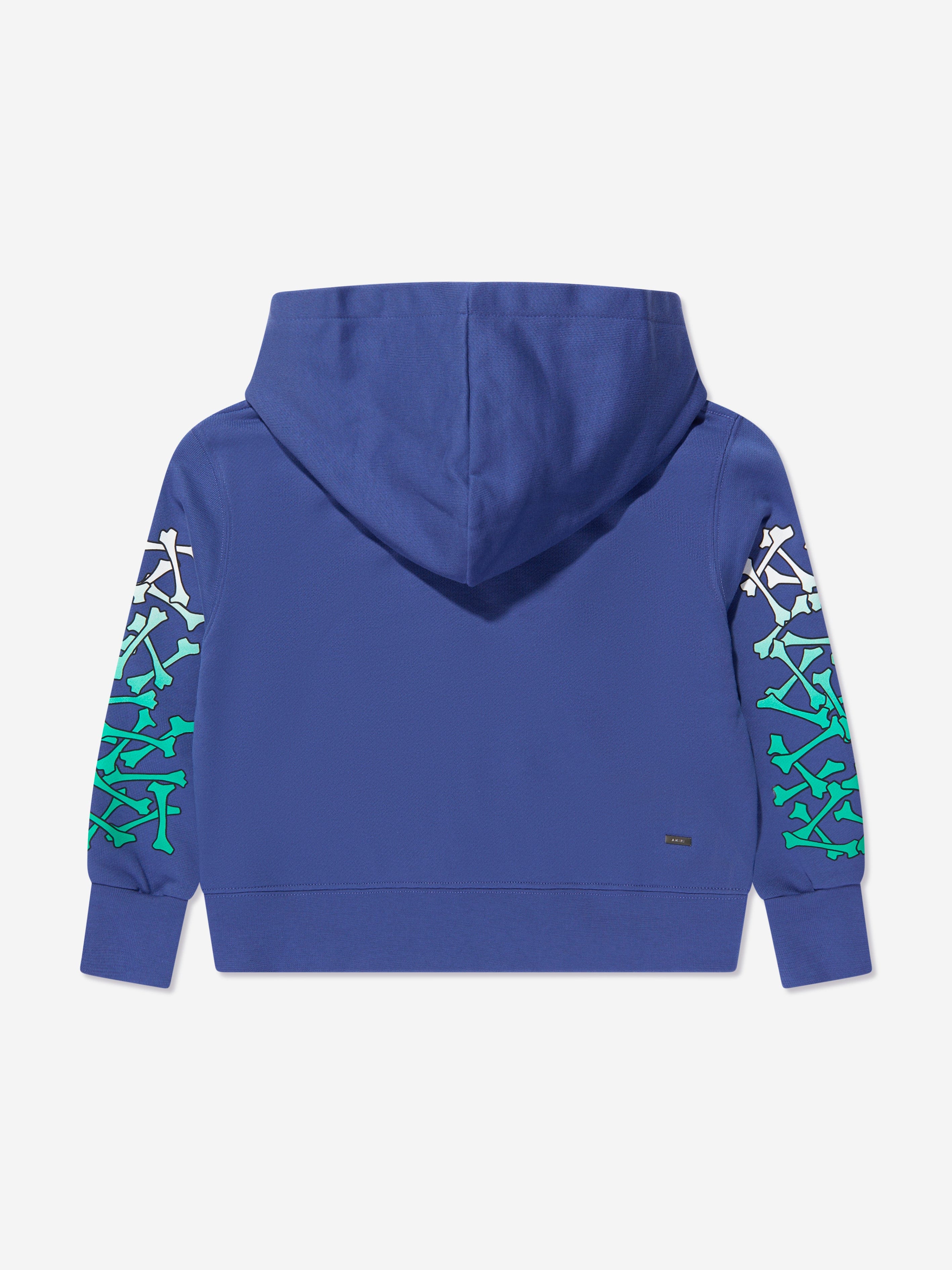 Amiri Kids Bones Hoodie in Blue