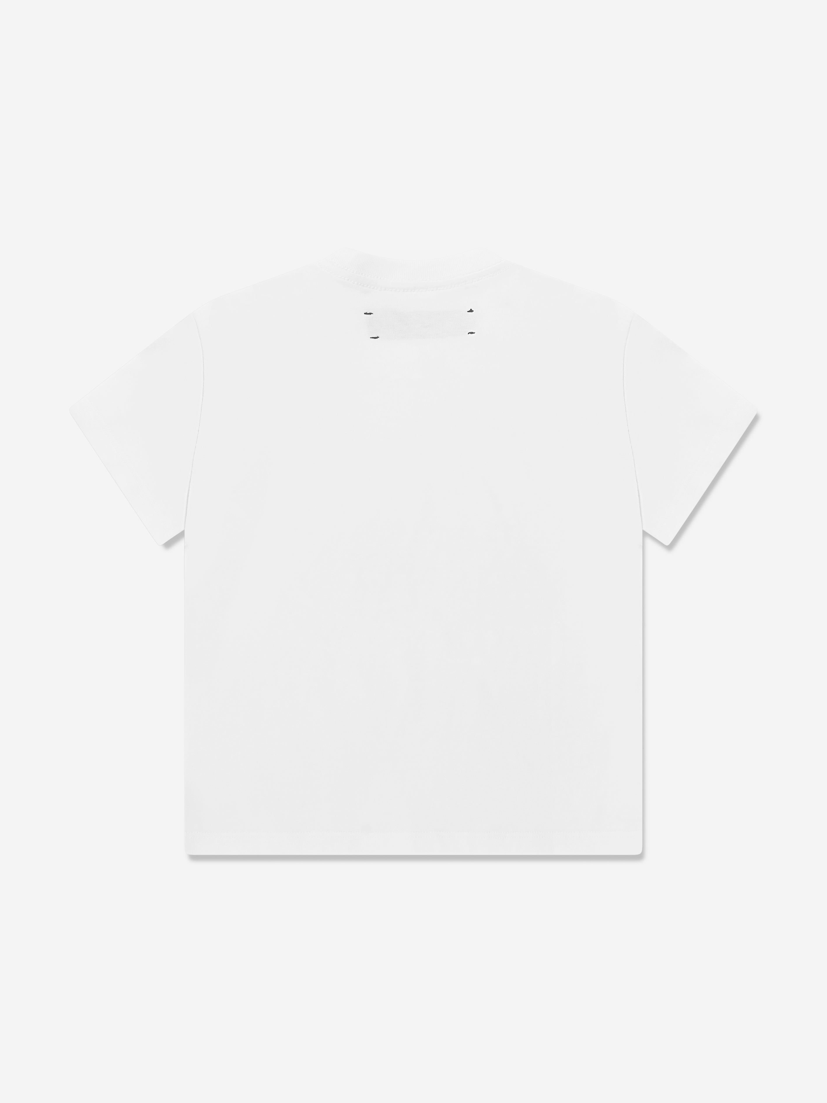 Amiri Kids Crayon Sketch Bar T-Shirt in White