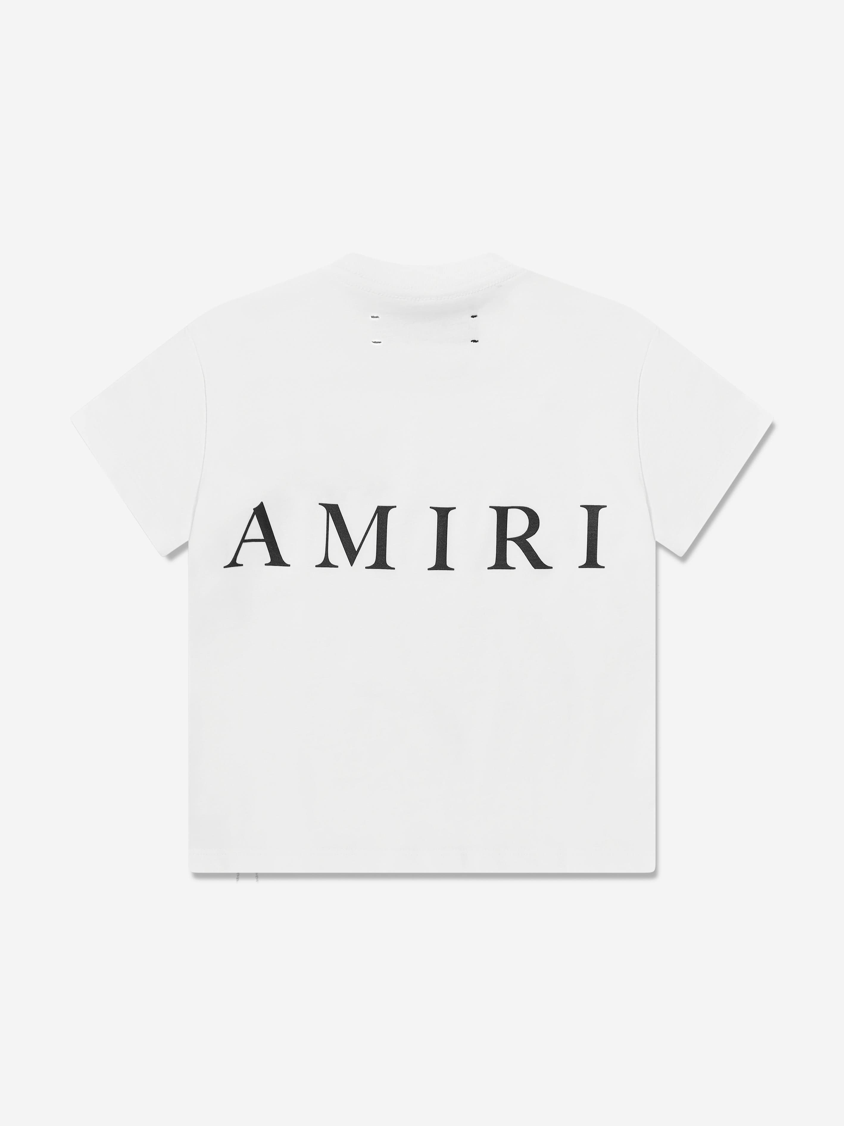 Amiri Kid Logo T-Shirt in White