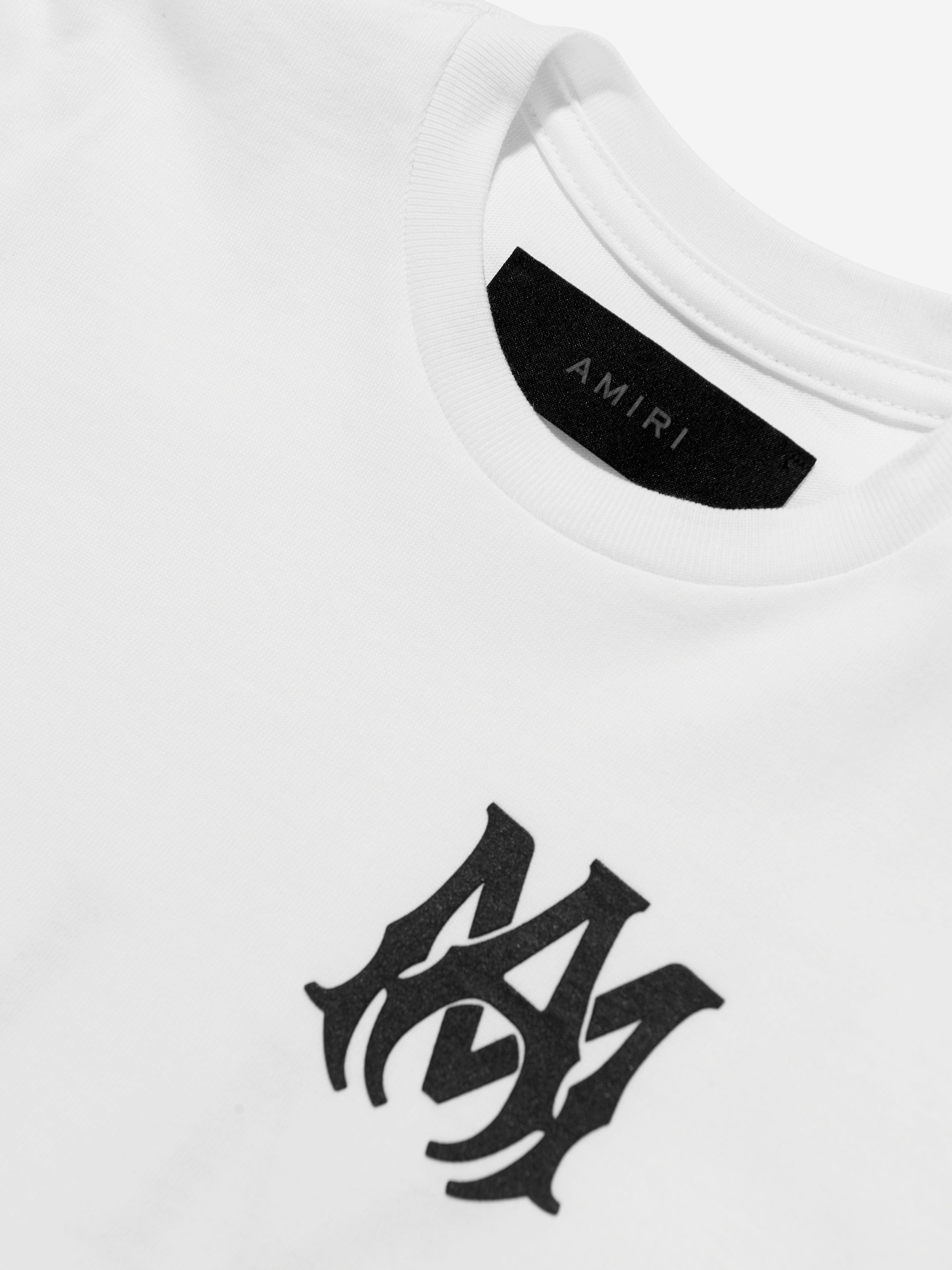 Amiri Kid Logo T-Shirt in White