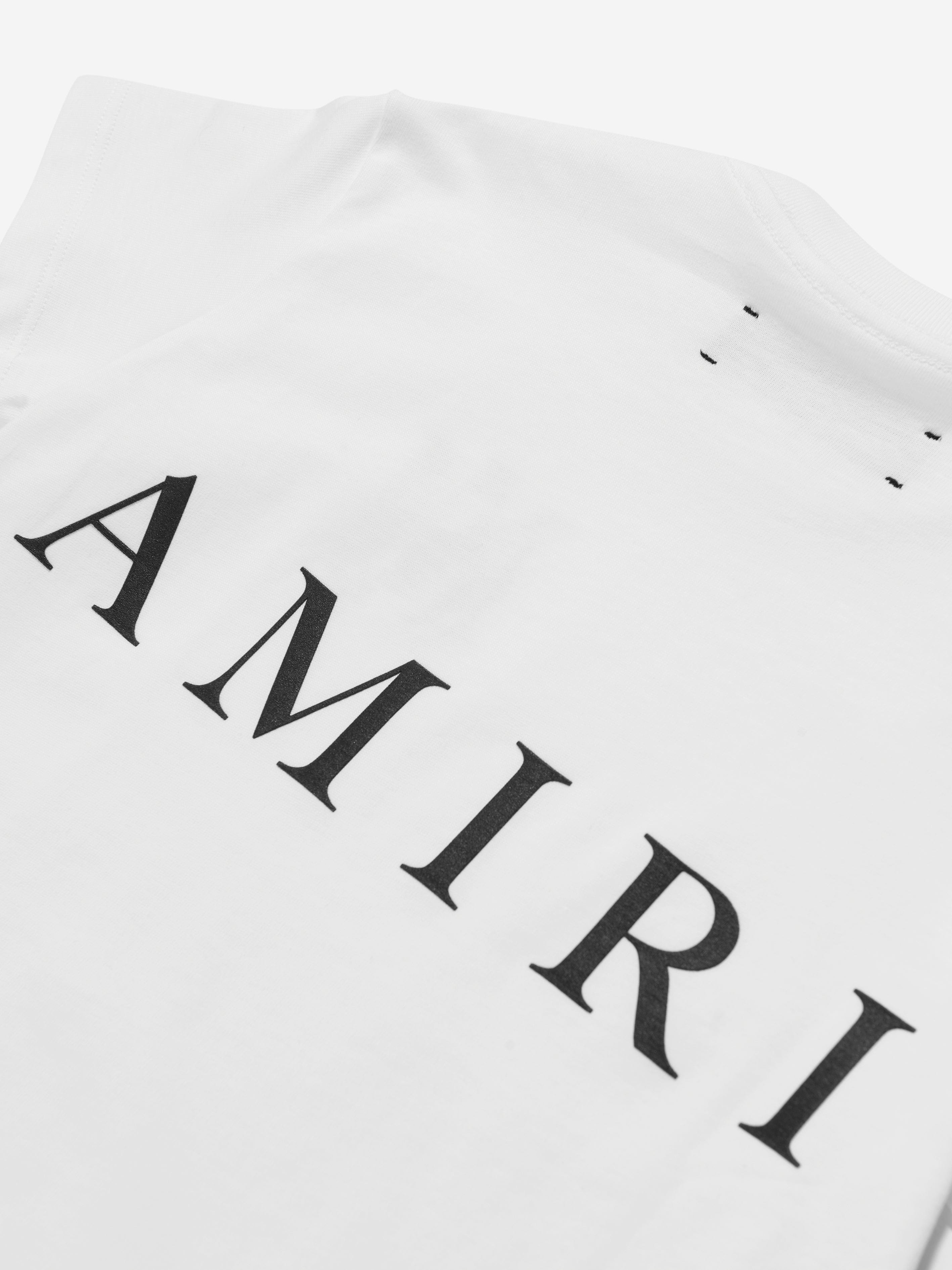 Amiri Kid Logo T-Shirt in White