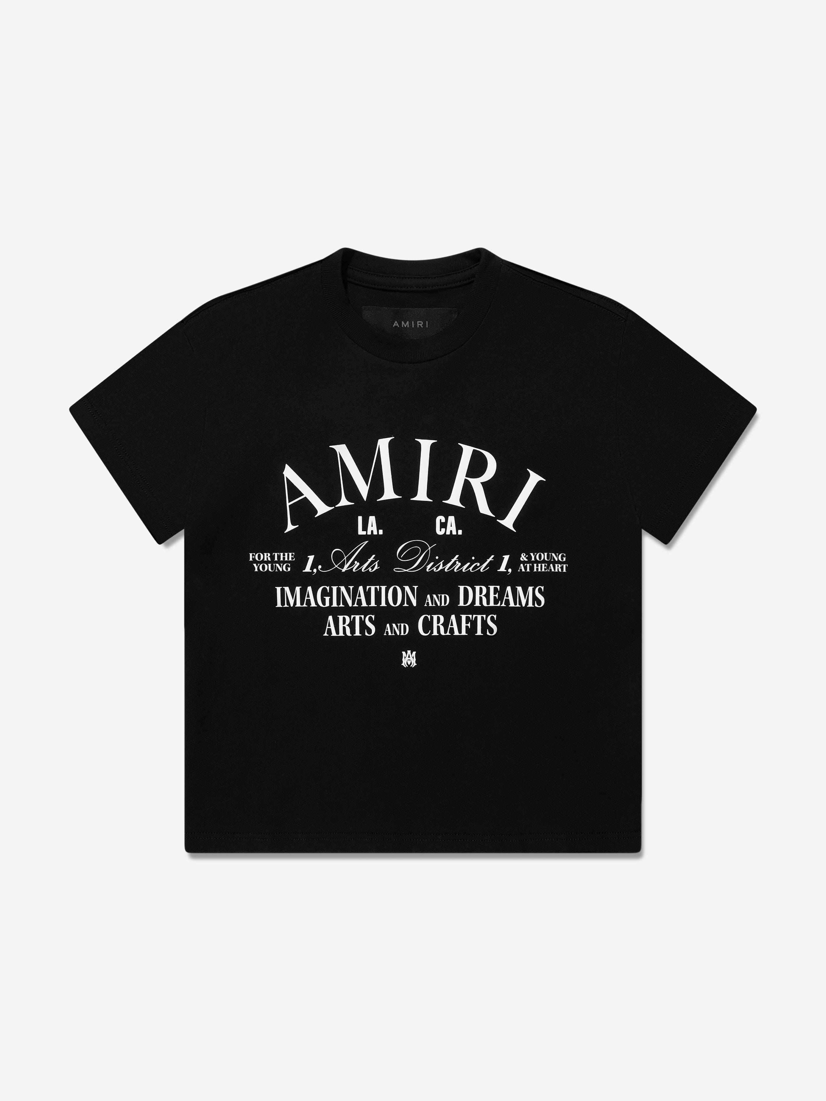 Amiri Kids Arts District T-Shirt in Black