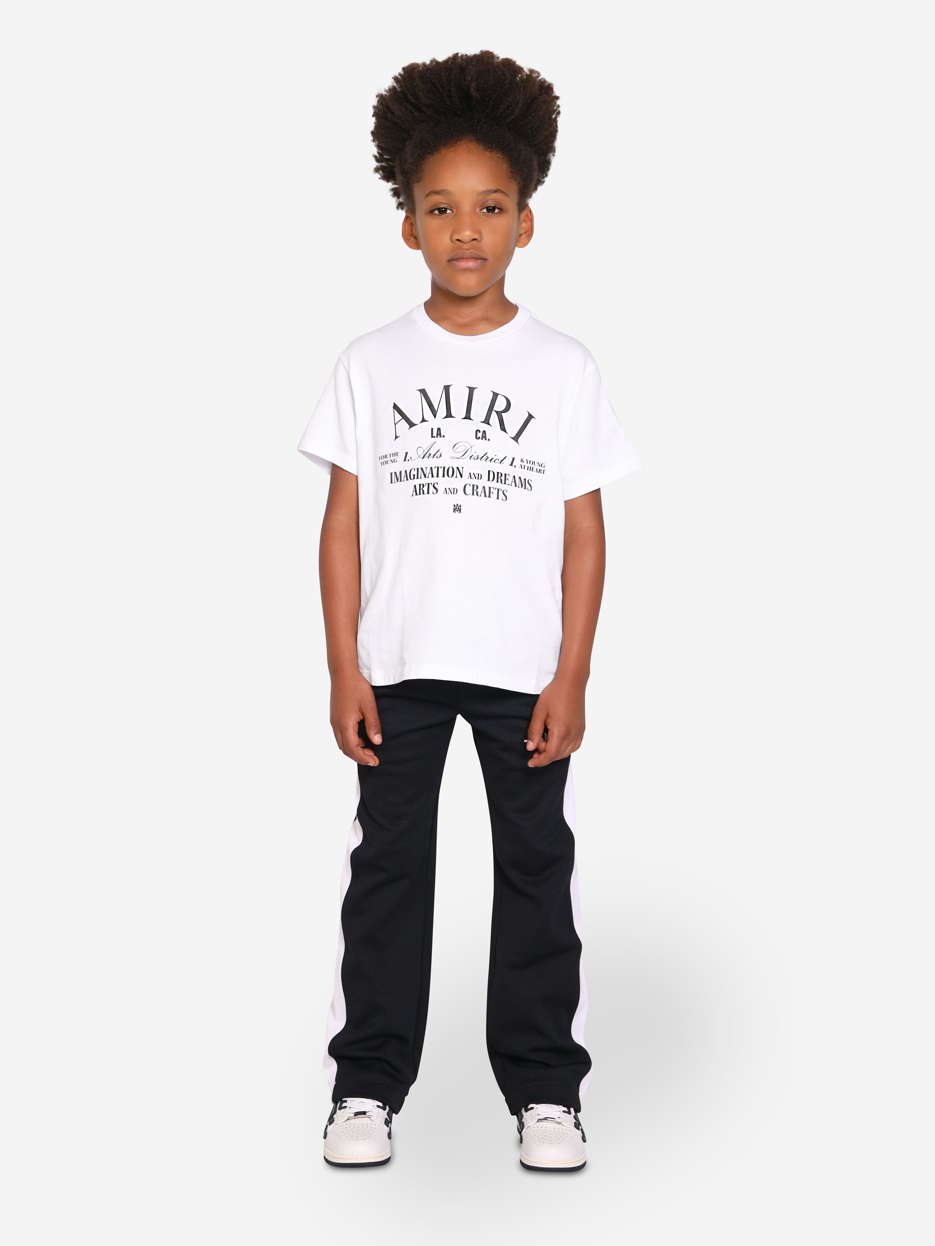 Amiri Kids Arts District T-Shirt in White