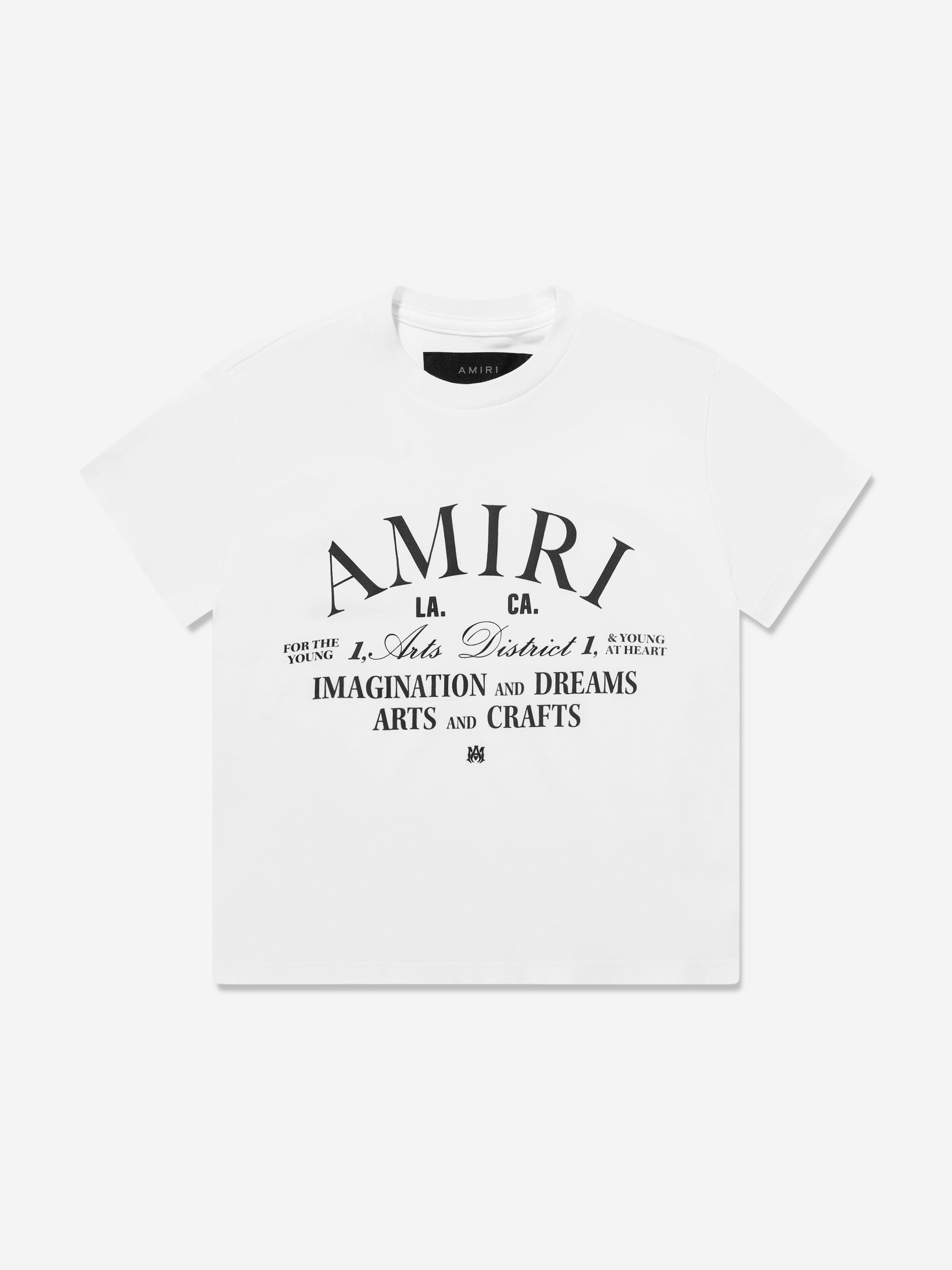 Amiri Kids Arts District T-Shirt in White