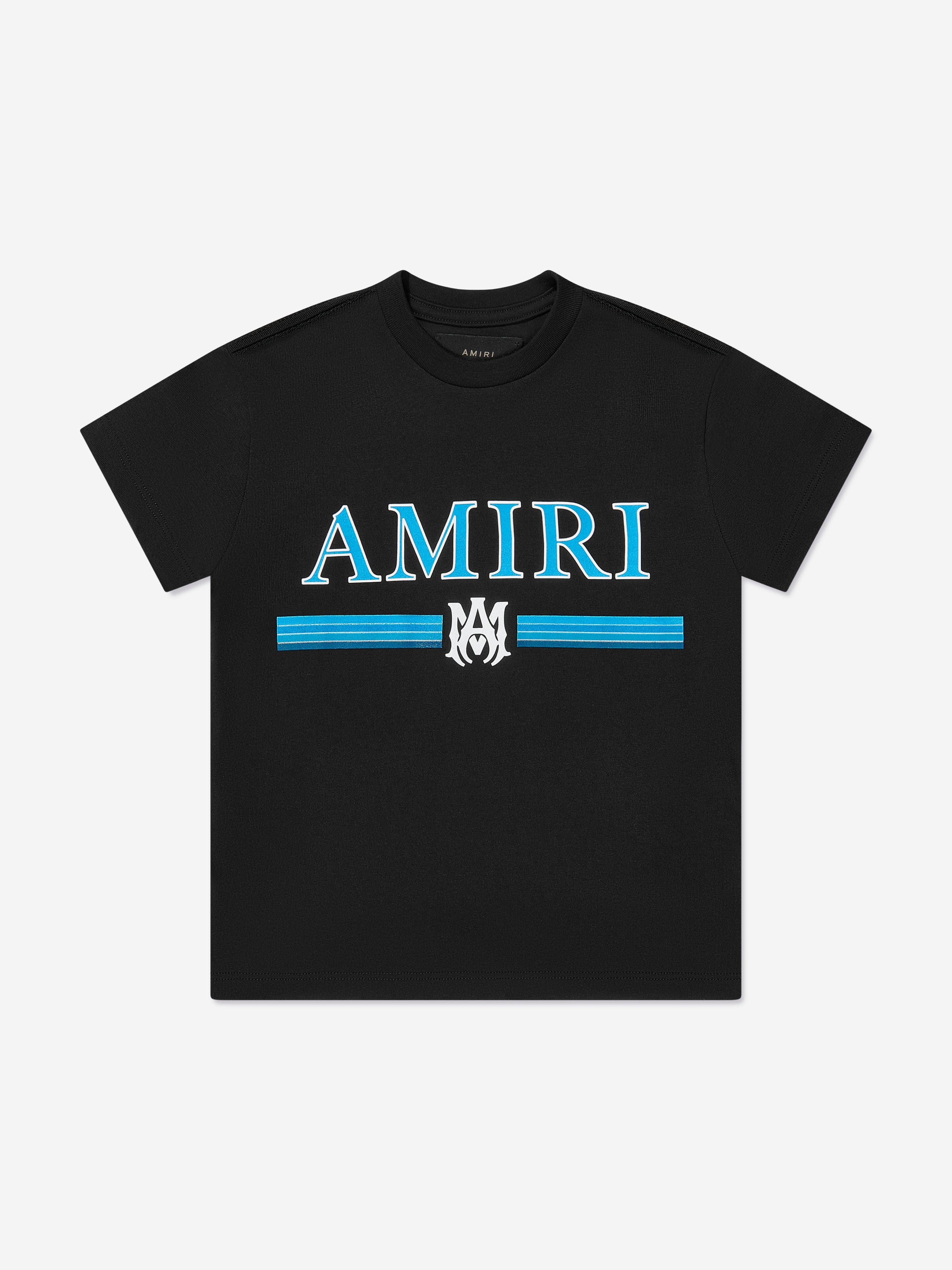 Amiri Kids Bar Logo T-Shirt in Black