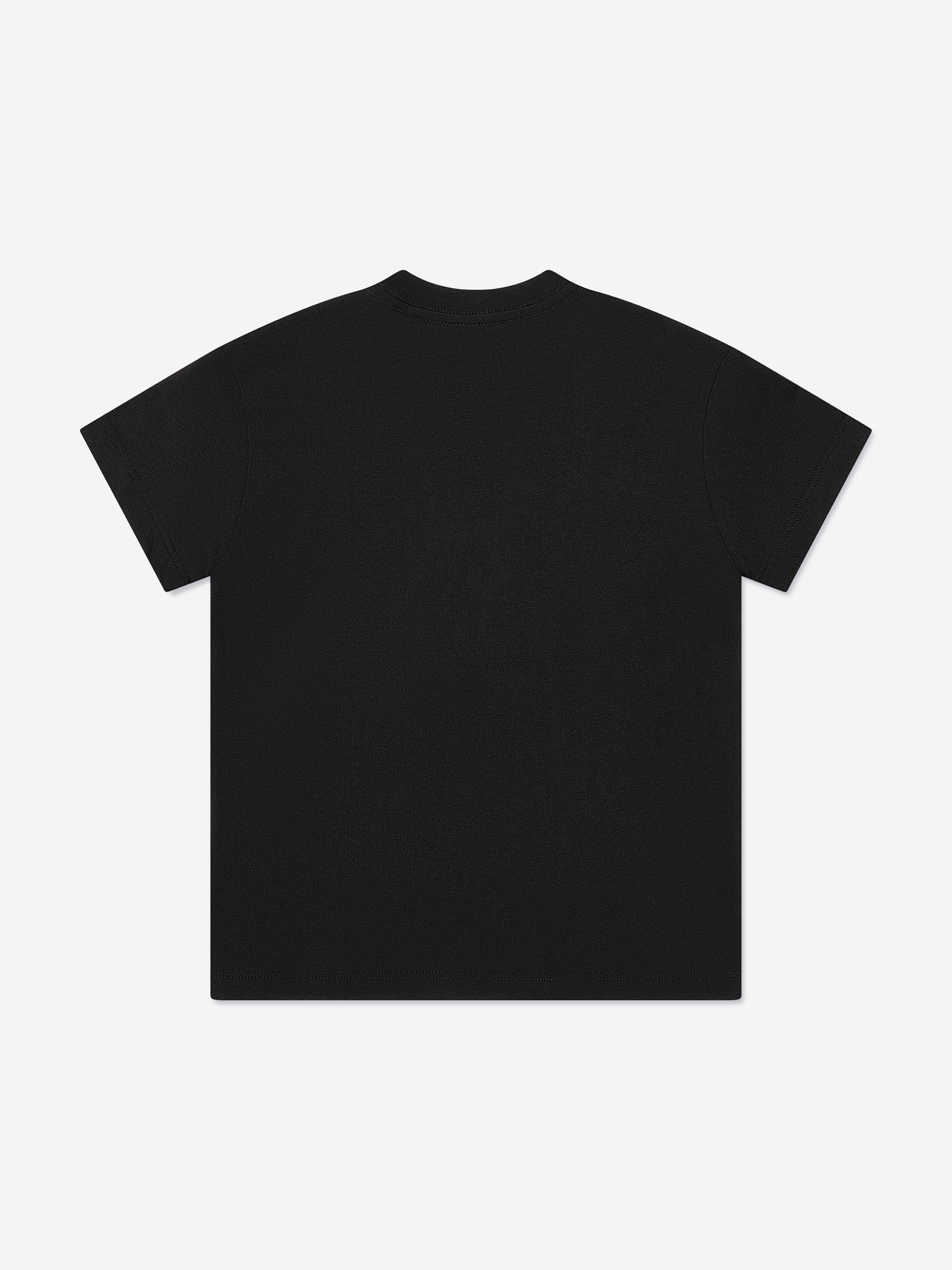 Amiri Kids Bar Logo T-Shirt in Black